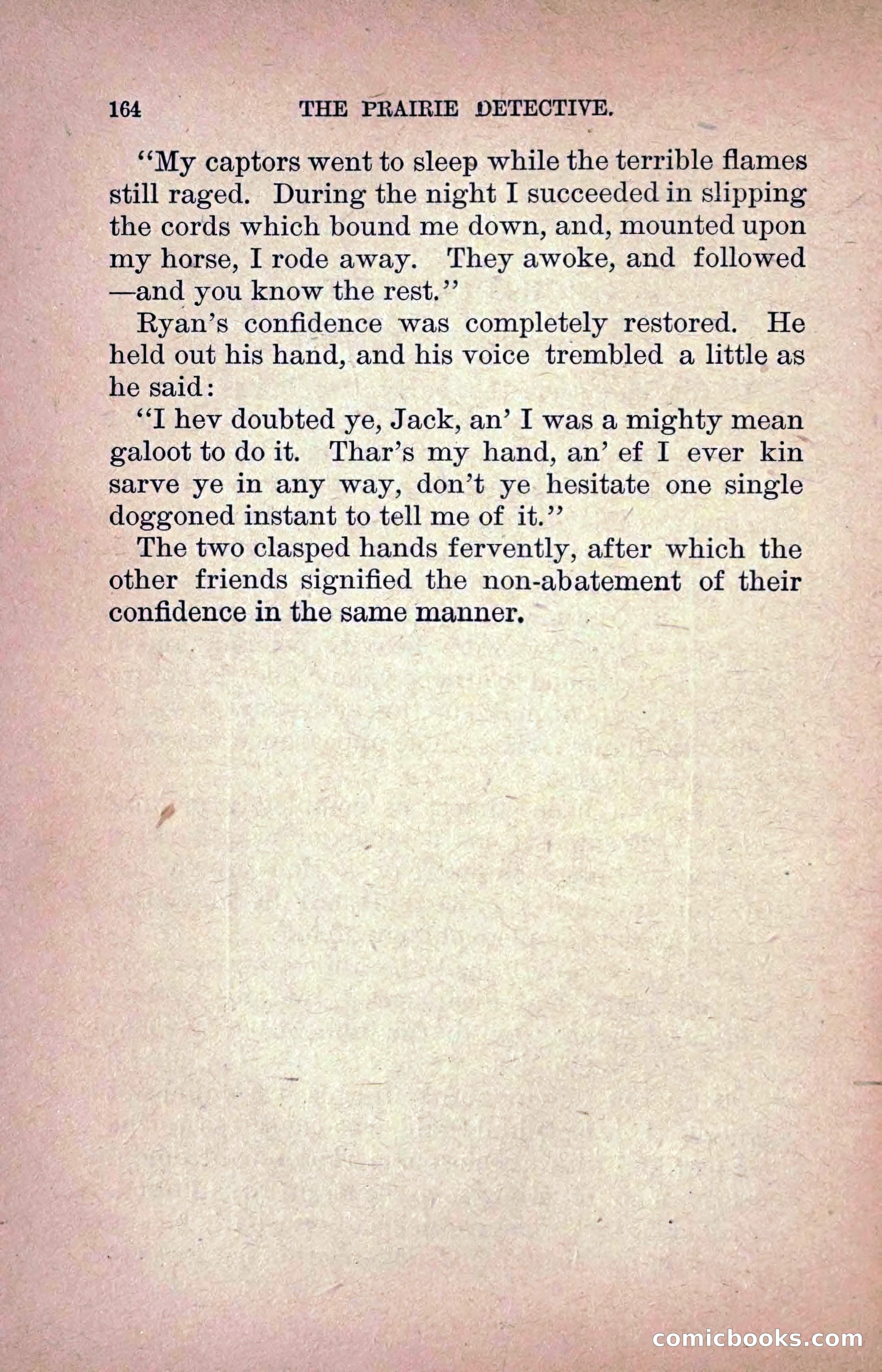 The Prairie Detective: Secret Service Series No. 24 — page 166 of 218