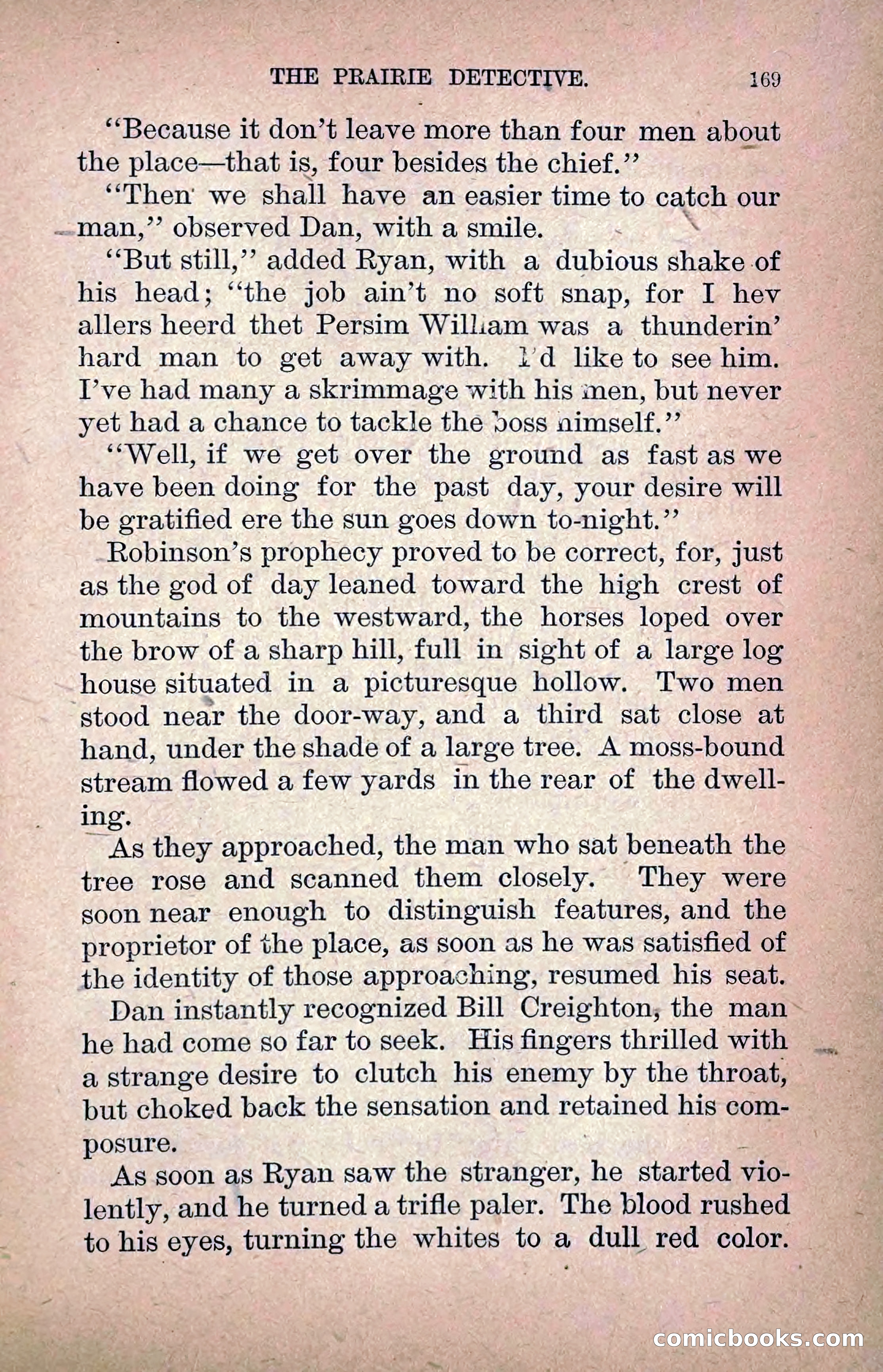 The Prairie Detective: Secret Service Series No. 24 — page 171 of 218