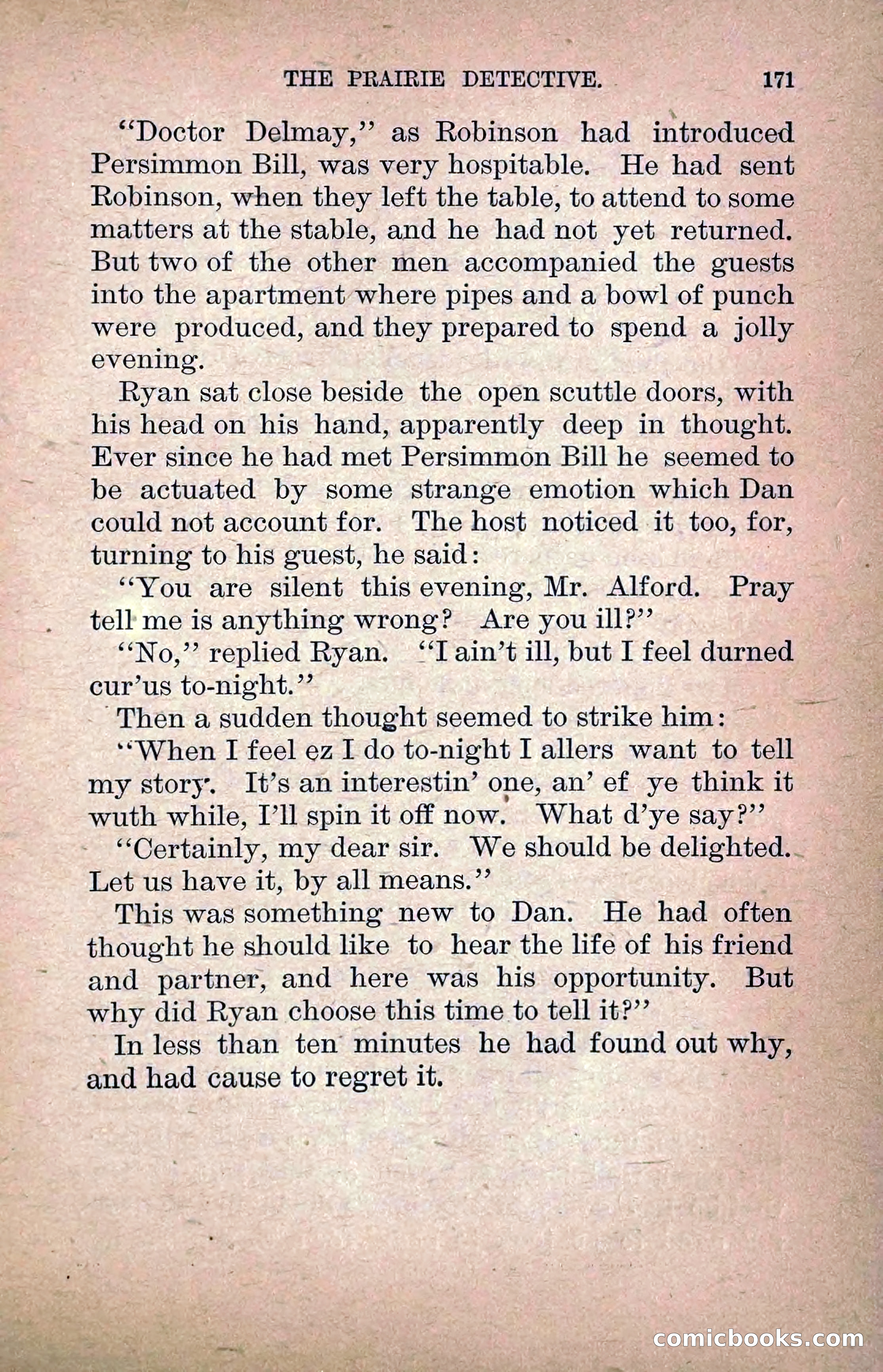 The Prairie Detective: Secret Service Series No. 24 — page 173 of 218