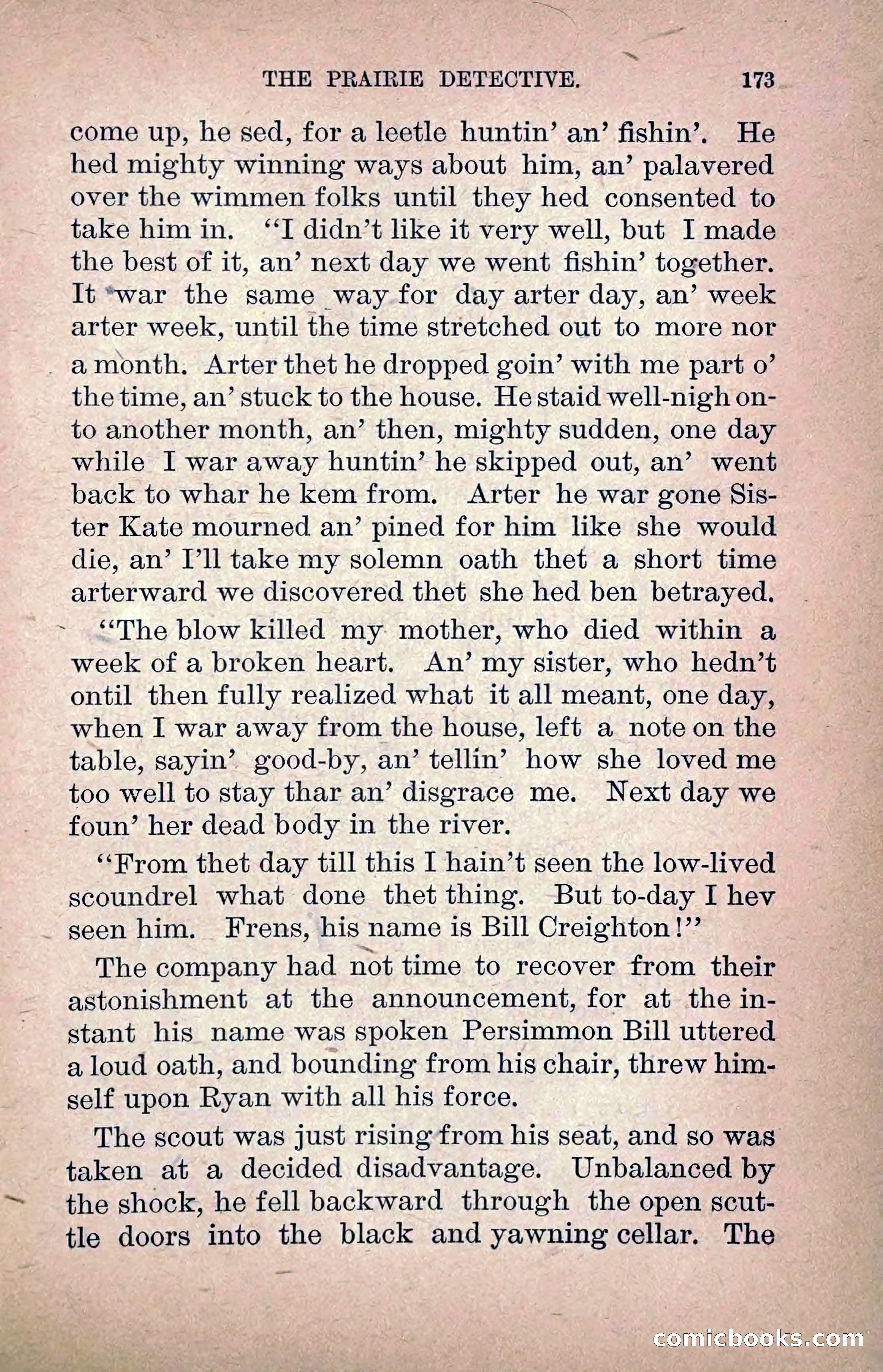 The Prairie Detective: Secret Service Series No. 24 — page 175 of 218