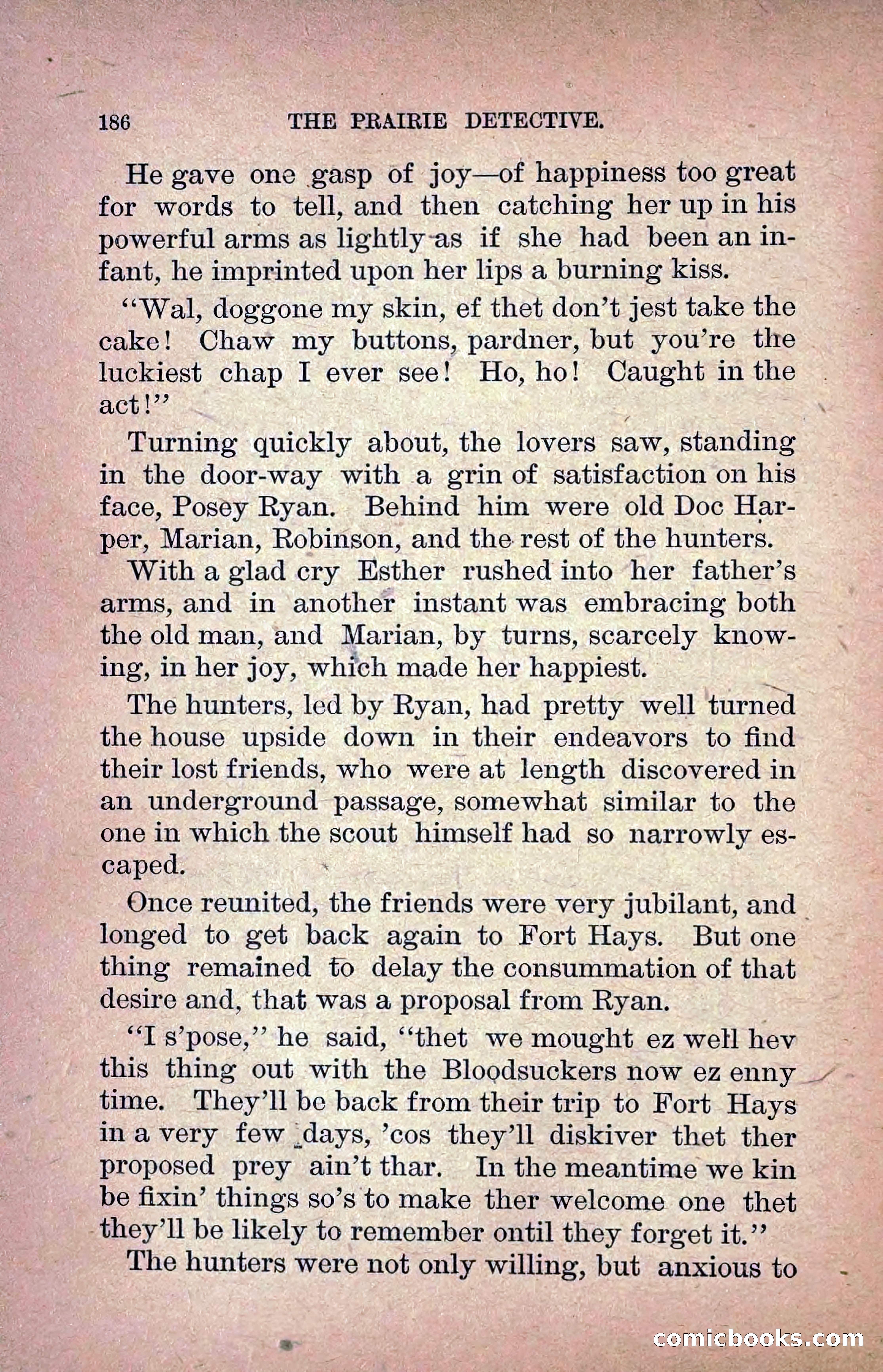 The Prairie Detective: Secret Service Series No. 24 — page 188 of 218