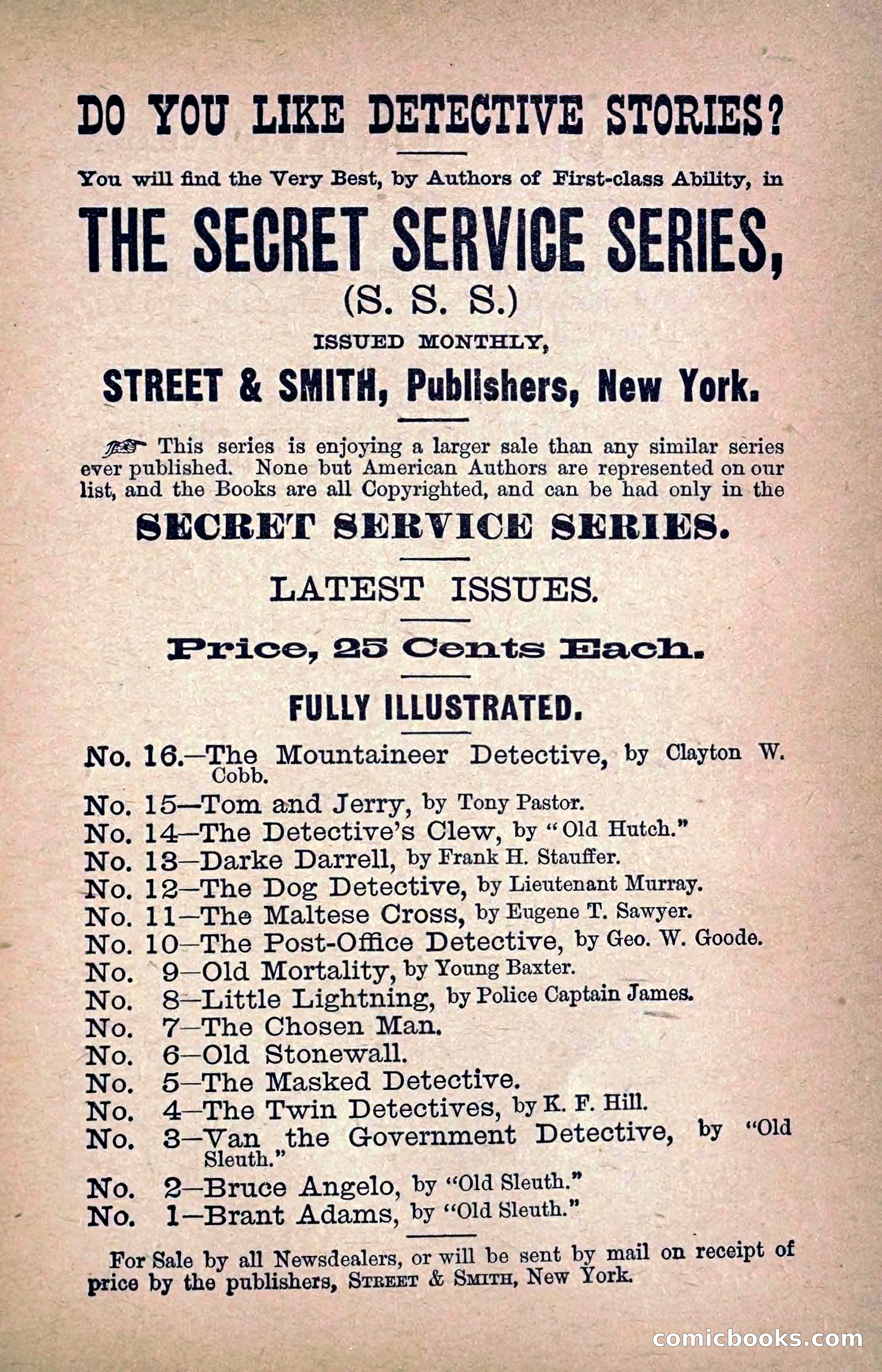 The Prairie Detective: Secret Service Series No. 24 — page 193 of 218