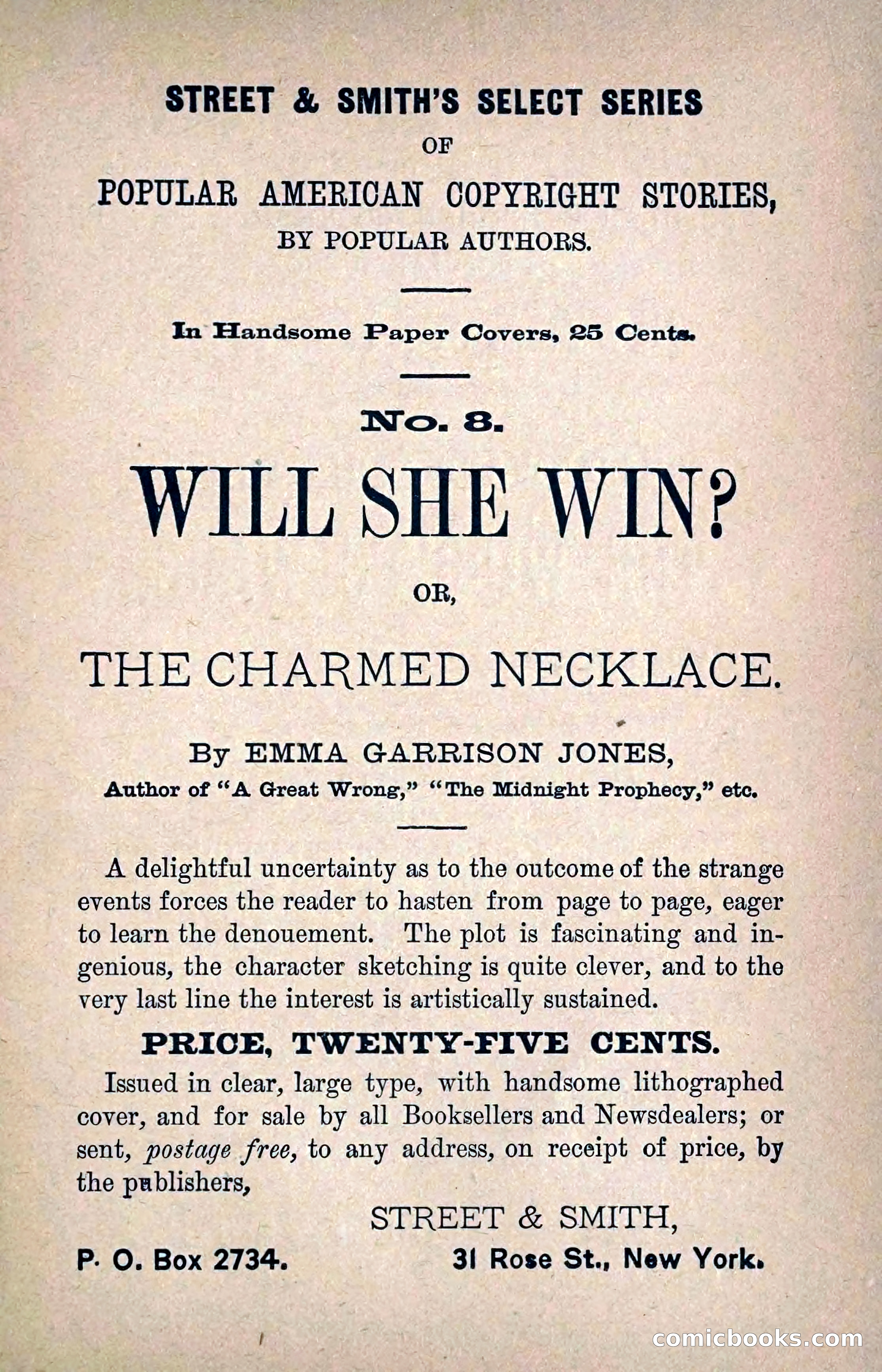 The Prairie Detective: Secret Service Series No. 24 — page 203 of 218