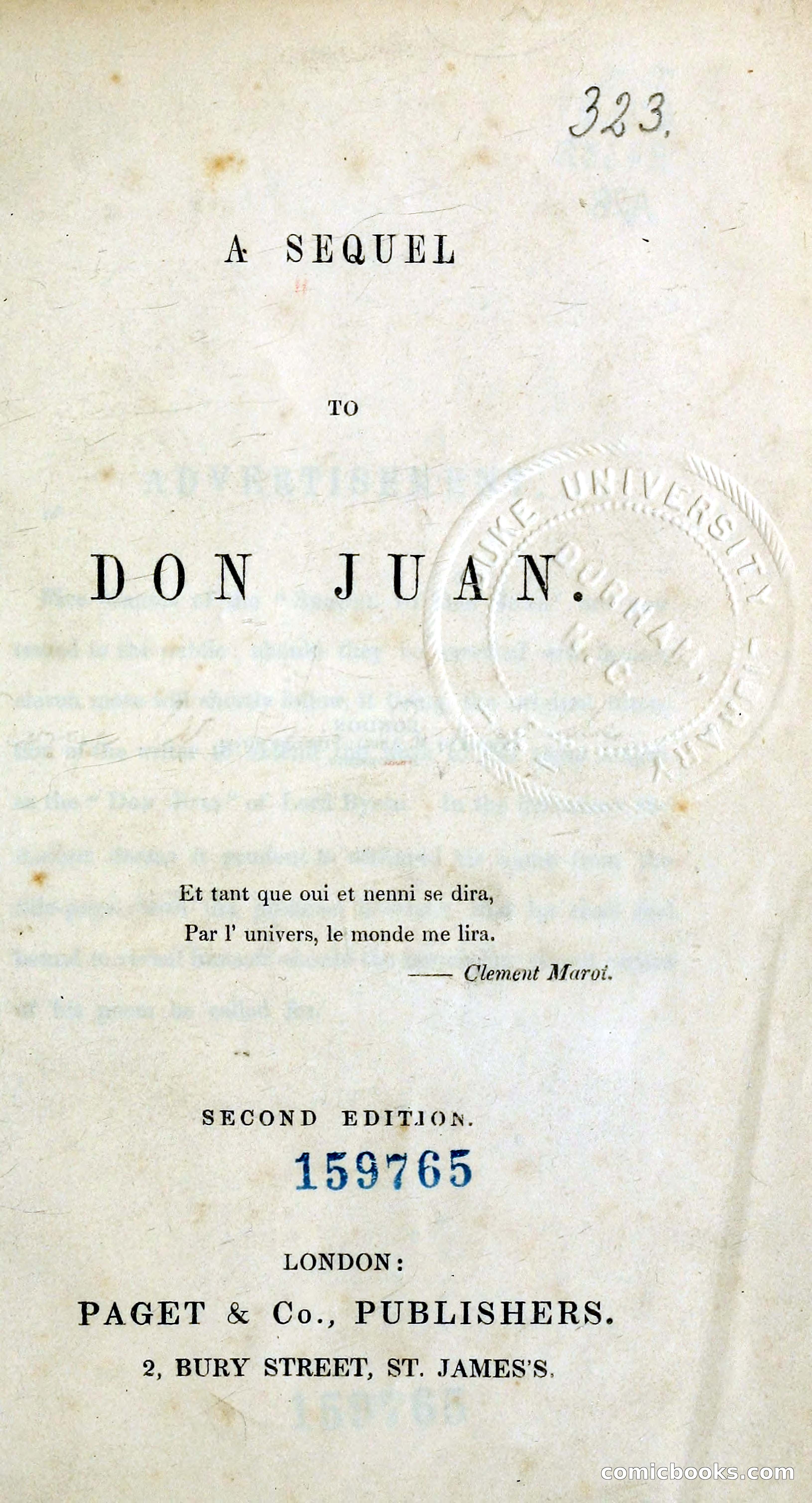 A Sequel to Don Juan — page 10 of 257