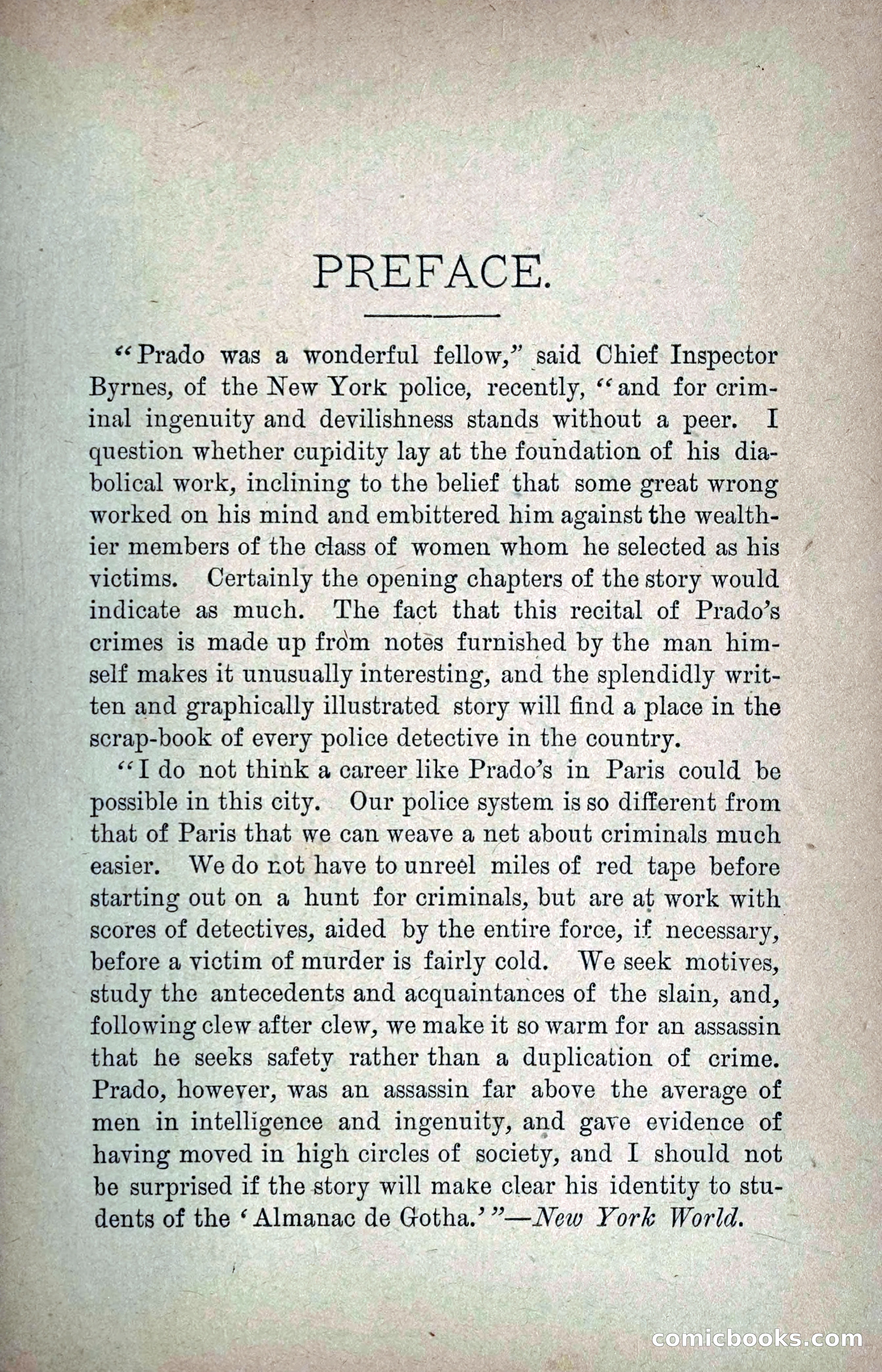 A Servant of Satan: Romantic Career of Prado the Assassin — page 13 of 218