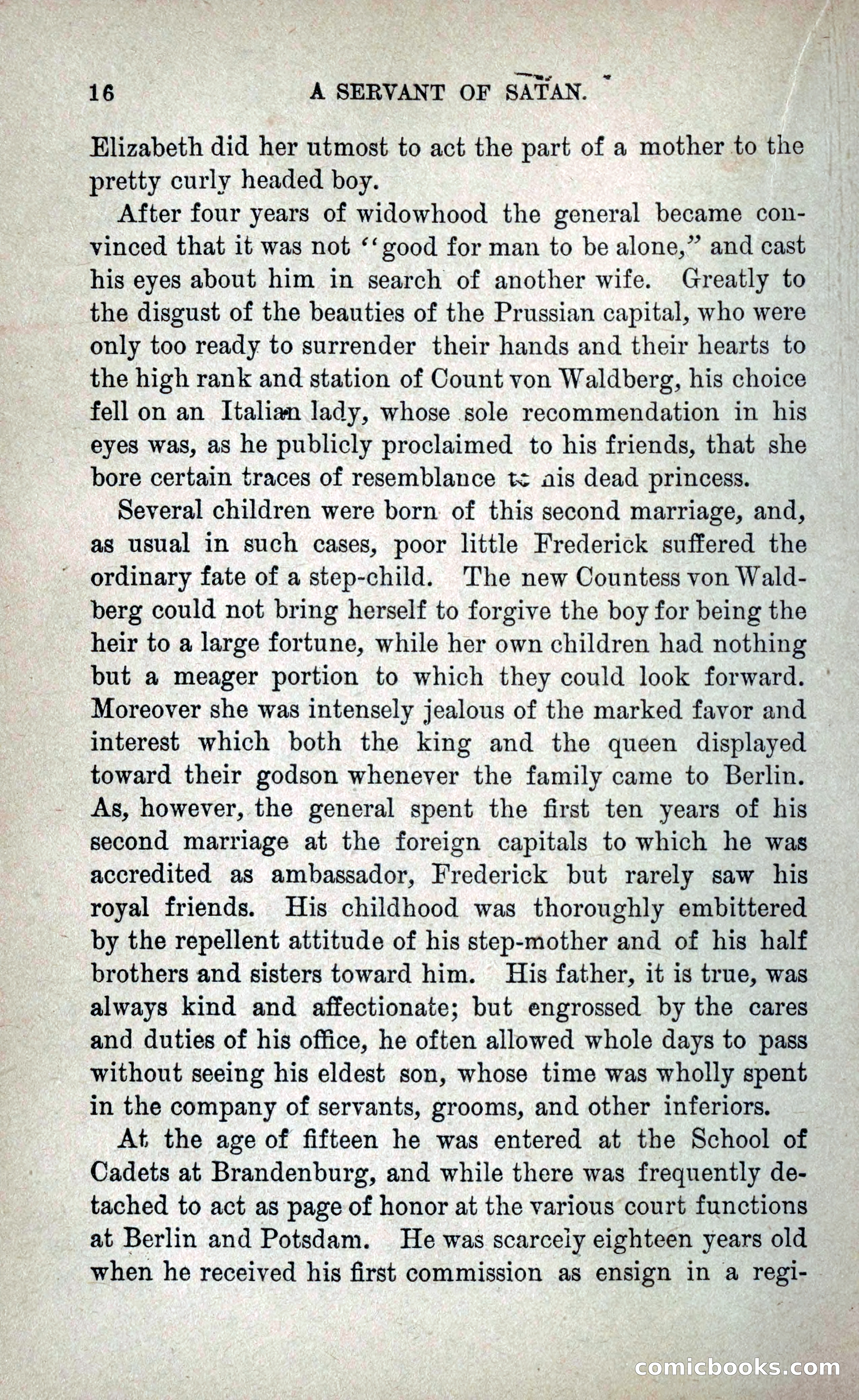 A Servant of Satan: Romantic Career of Prado the Assassin — page 24 of 218