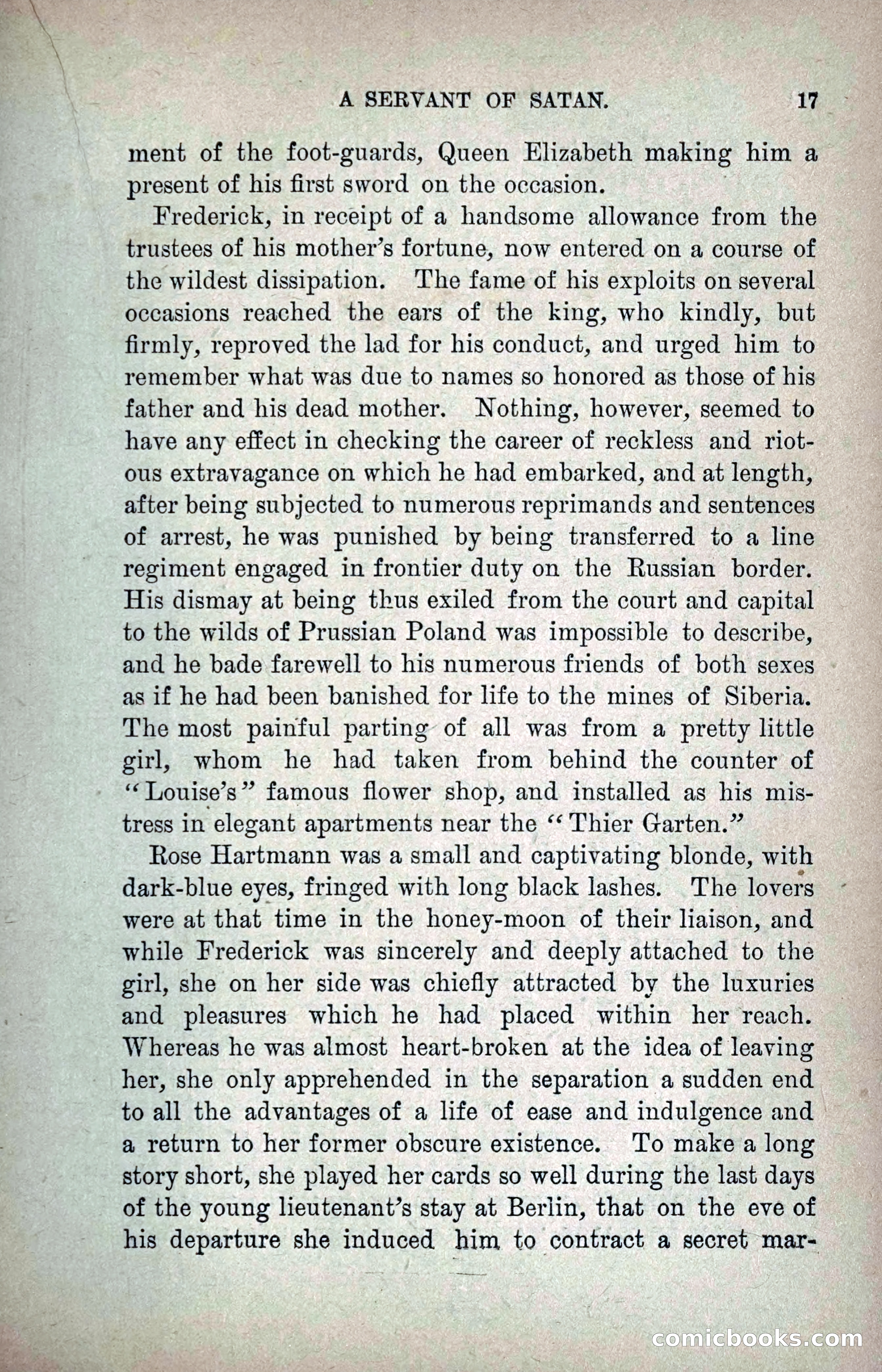 A Servant of Satan: Romantic Career of Prado the Assassin — page 25 of 218