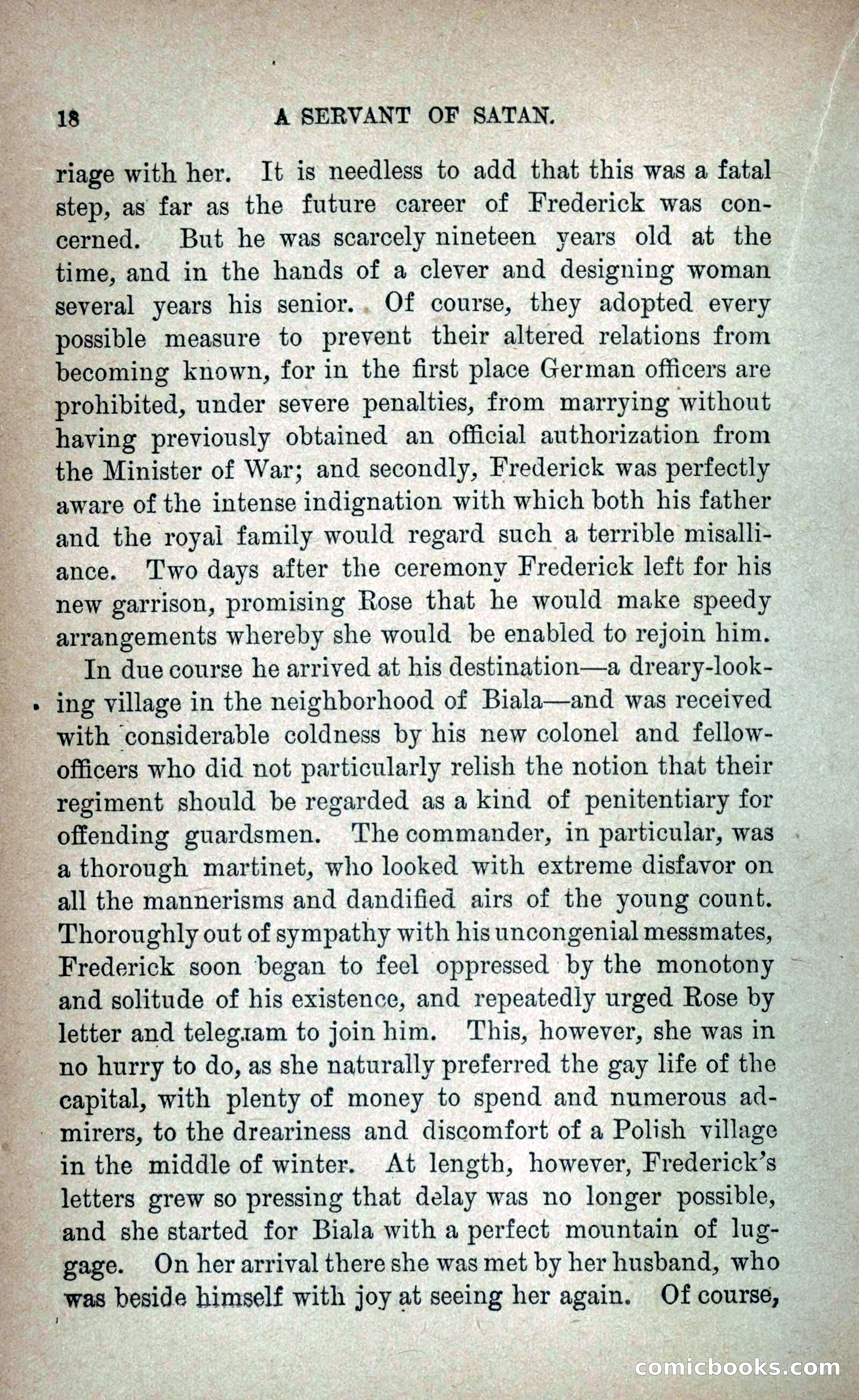 A Servant of Satan: Romantic Career of Prado the Assassin — page 26 of 218