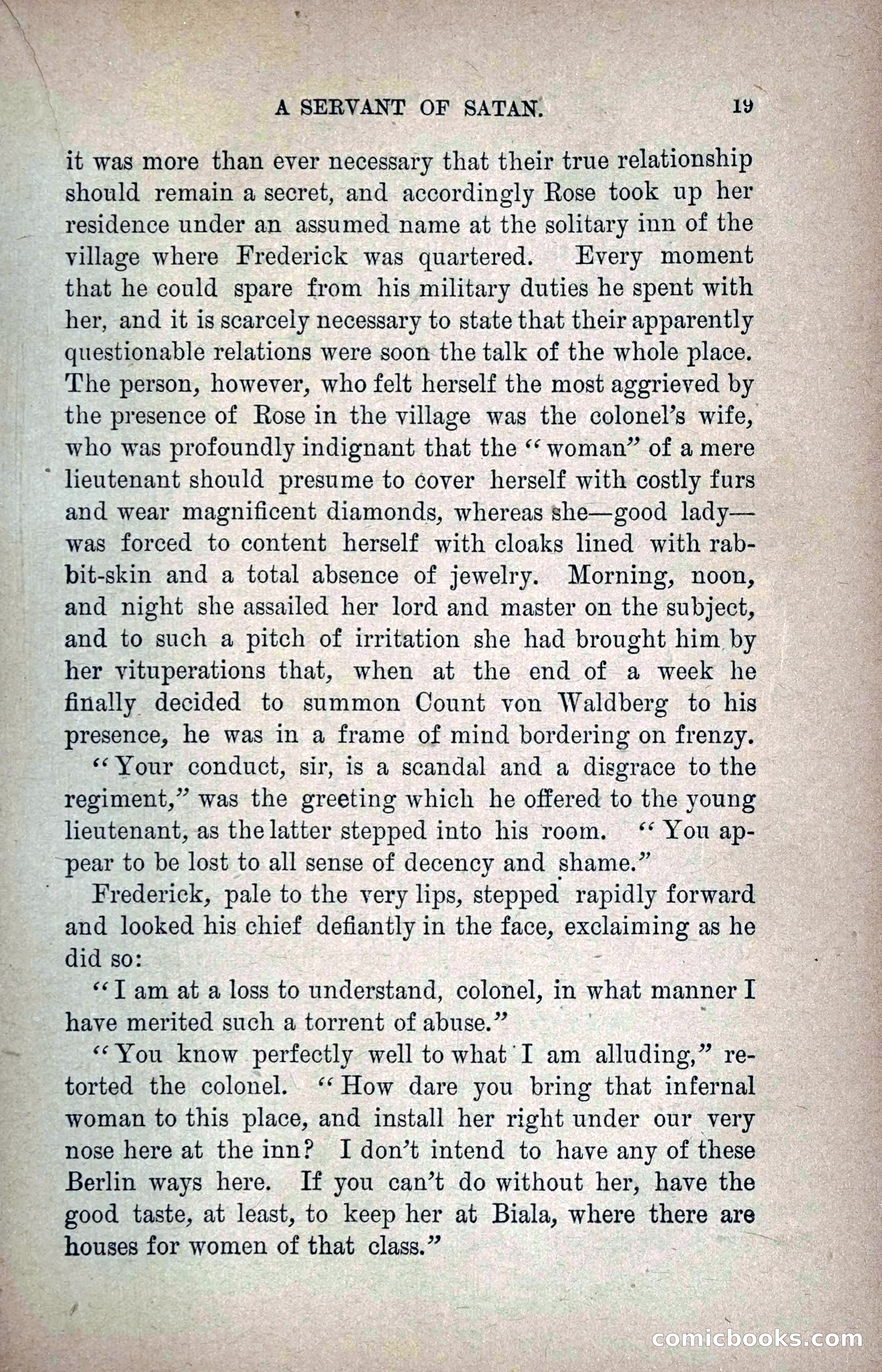 A Servant of Satan: Romantic Career of Prado the Assassin — page 27 of 218