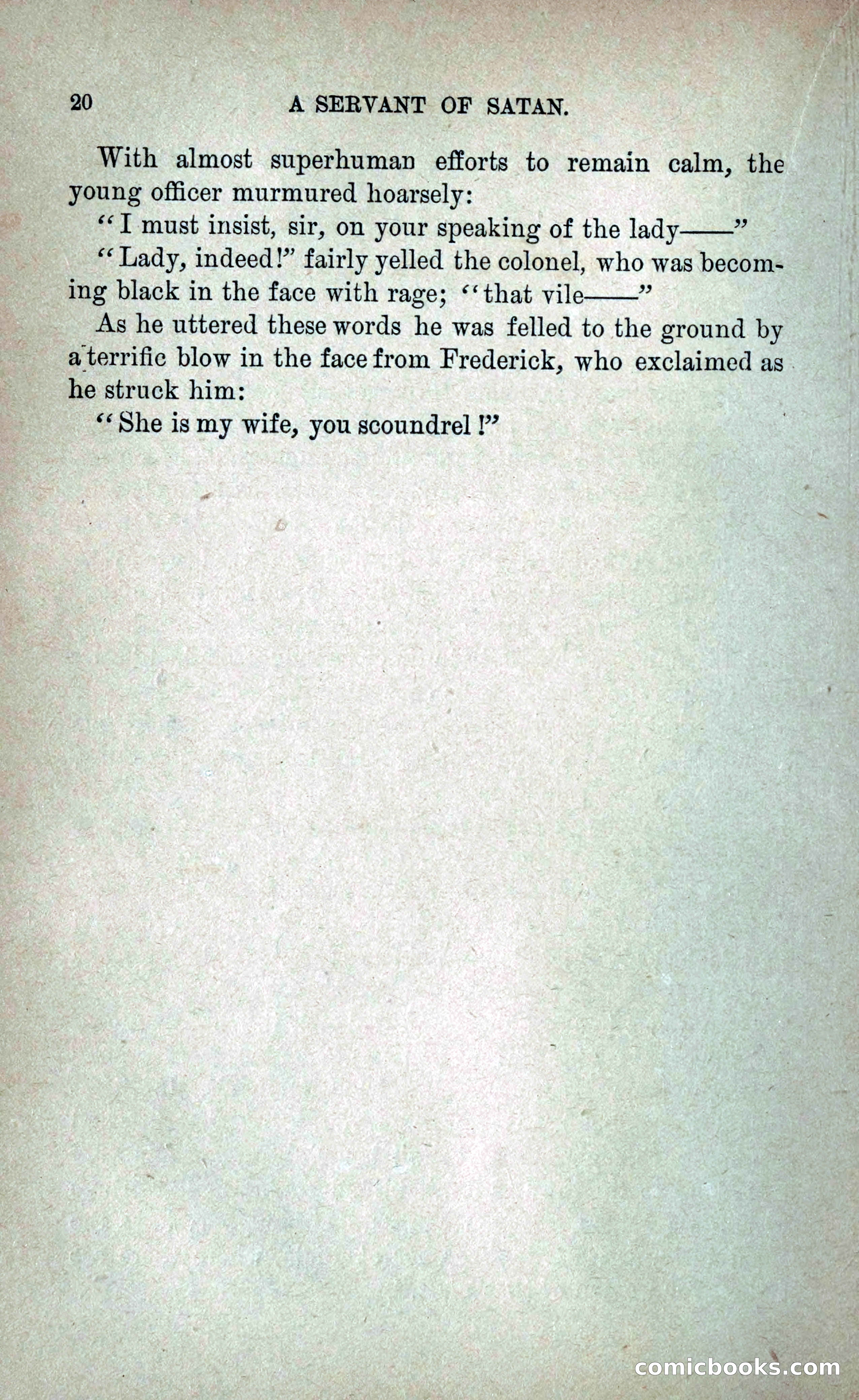 A Servant of Satan: Romantic Career of Prado the Assassin — page 28 of 218