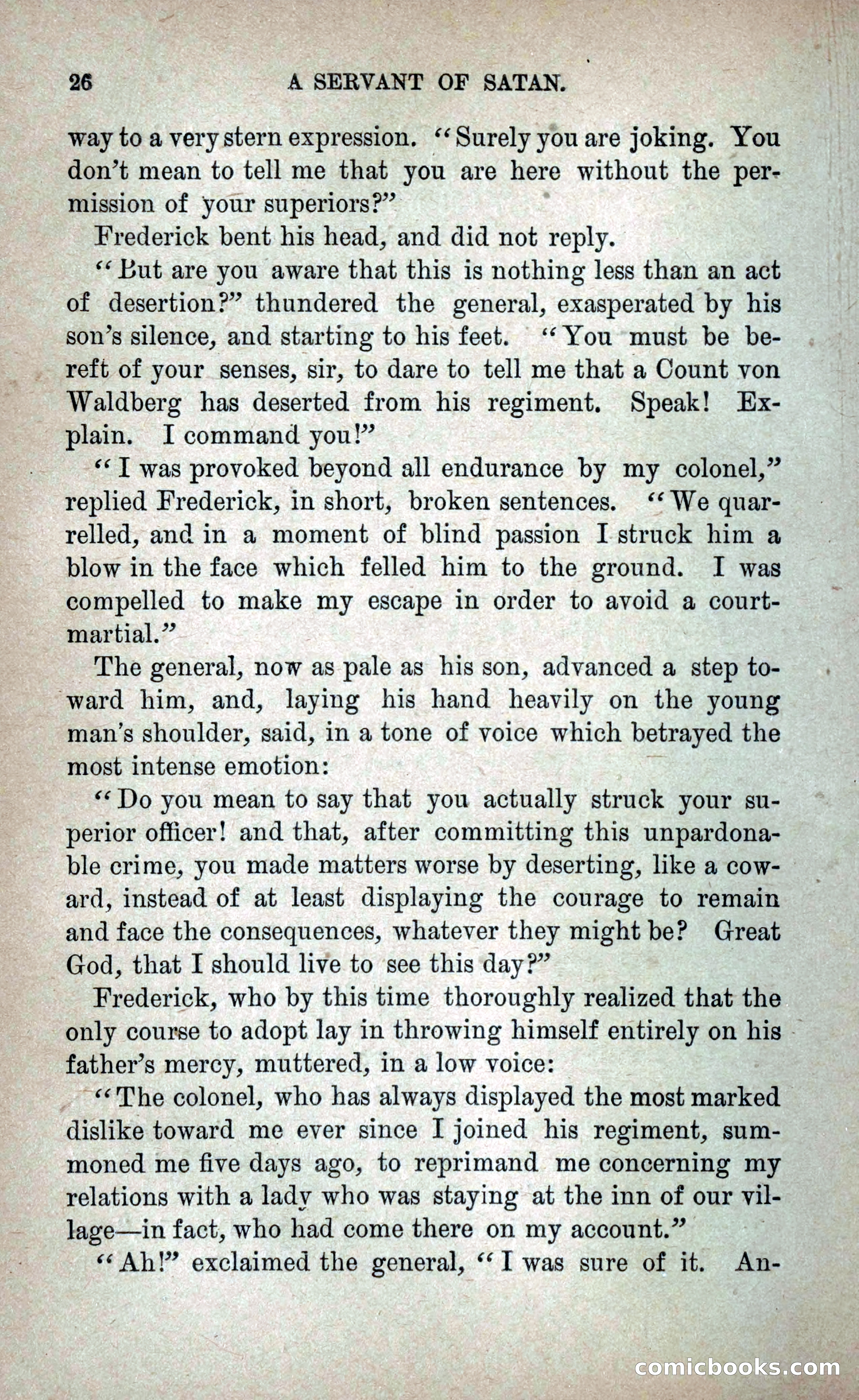 A Servant of Satan: Romantic Career of Prado the Assassin — page 34 of 218