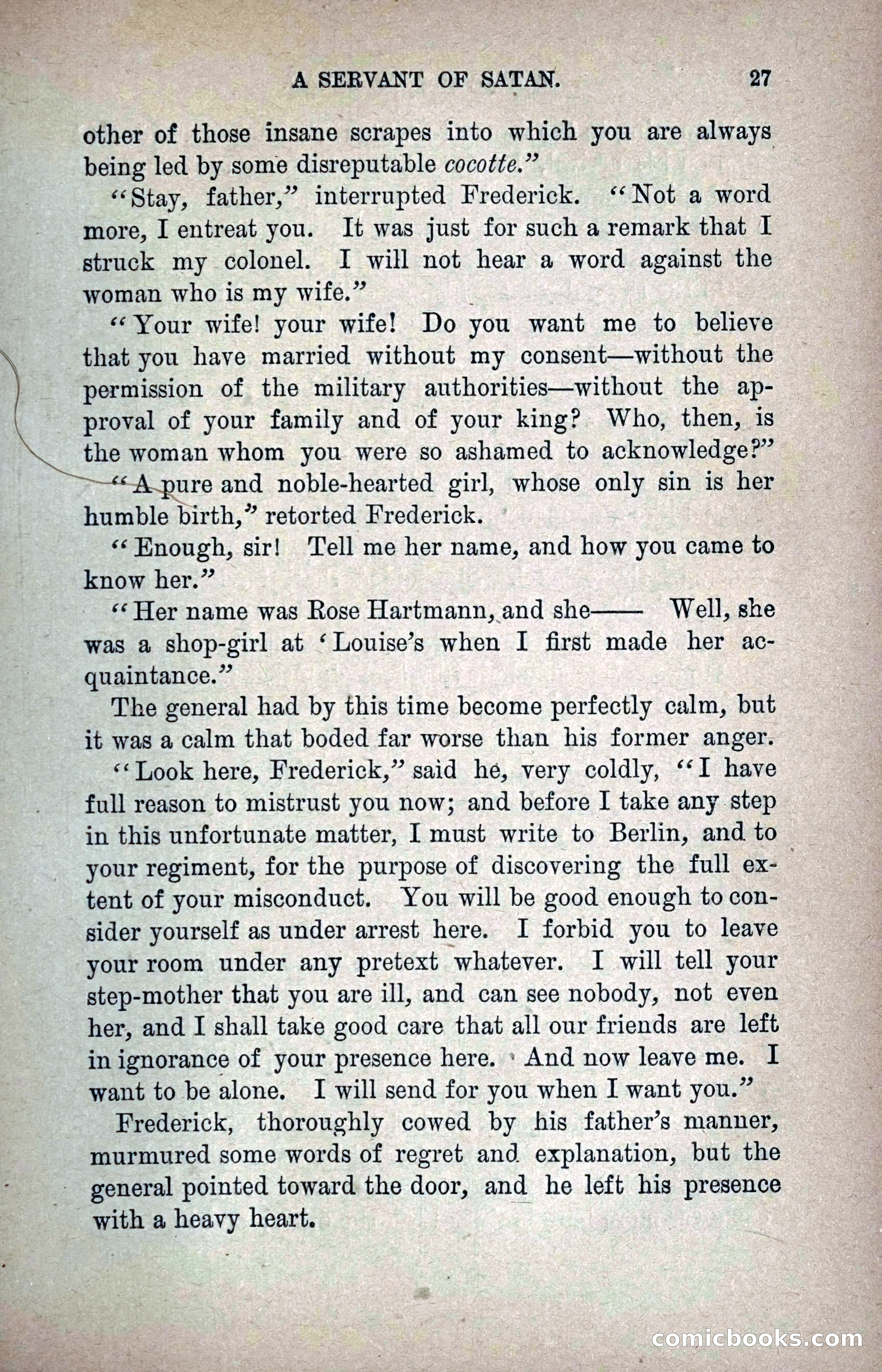 A Servant of Satan: Romantic Career of Prado the Assassin — page 35 of 218