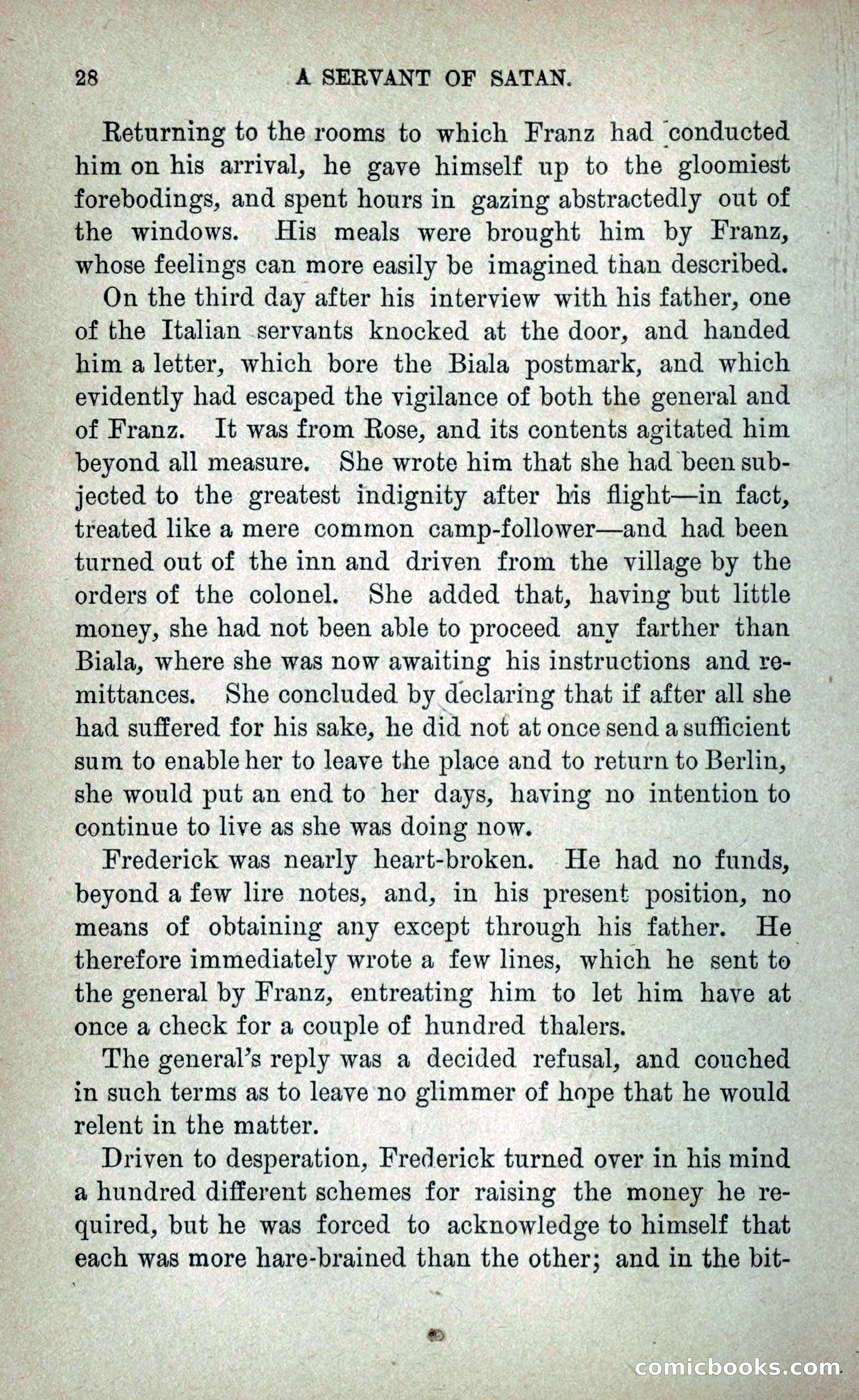 A Servant of Satan: Romantic Career of Prado the Assassin — page 36 of 218