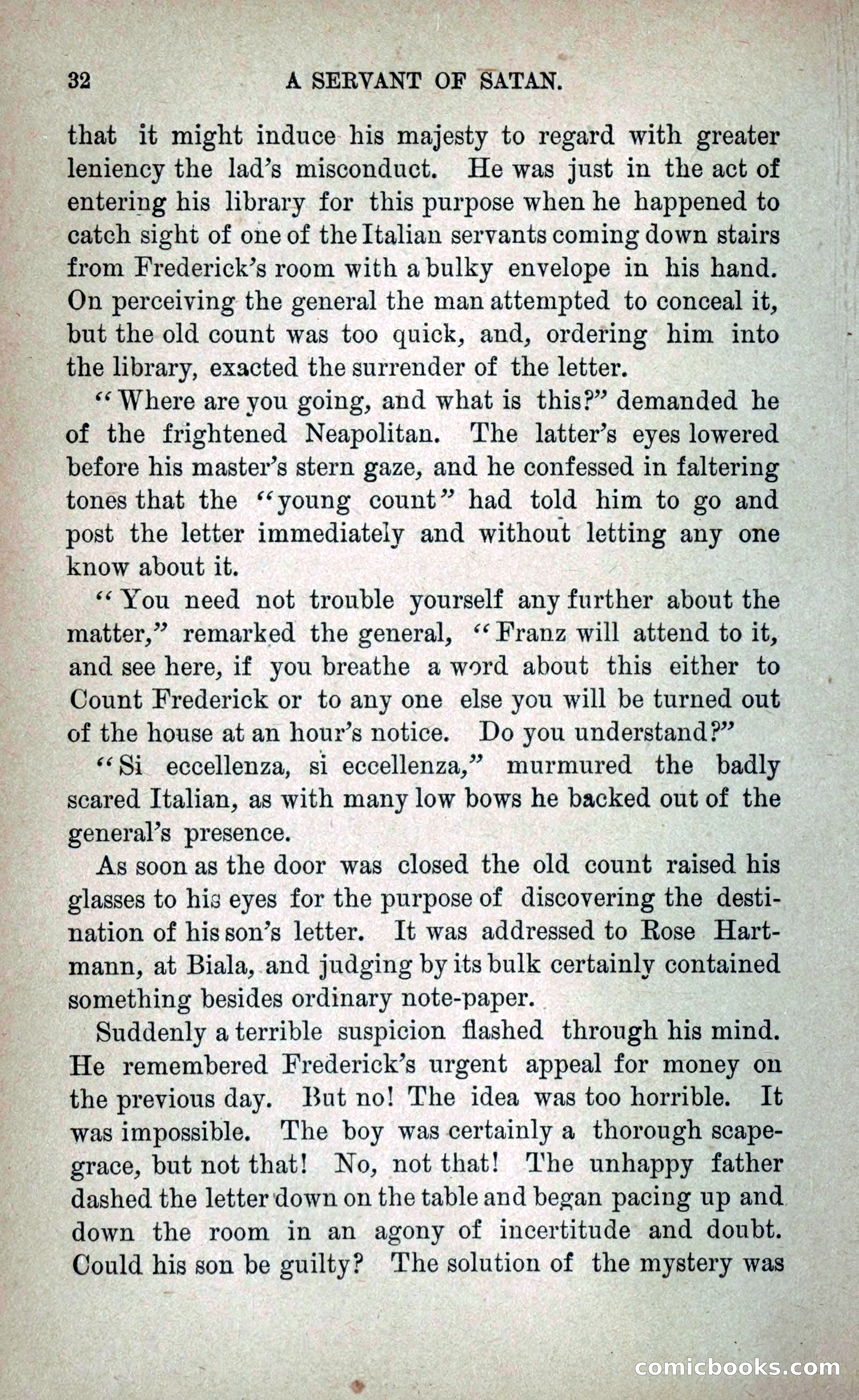 A Servant of Satan: Romantic Career of Prado the Assassin — page 40 of 218