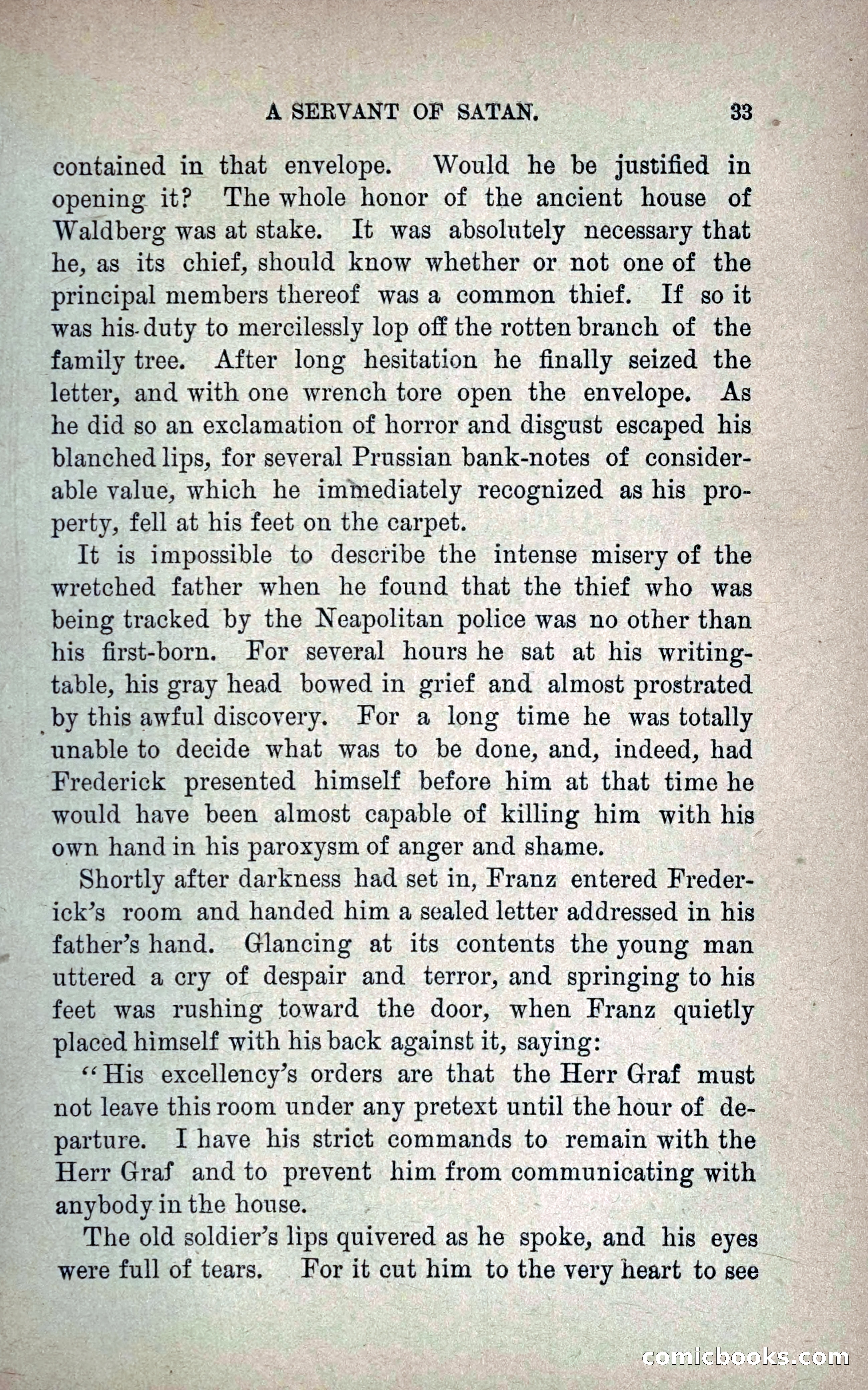 A Servant of Satan: Romantic Career of Prado the Assassin — page 41 of 218