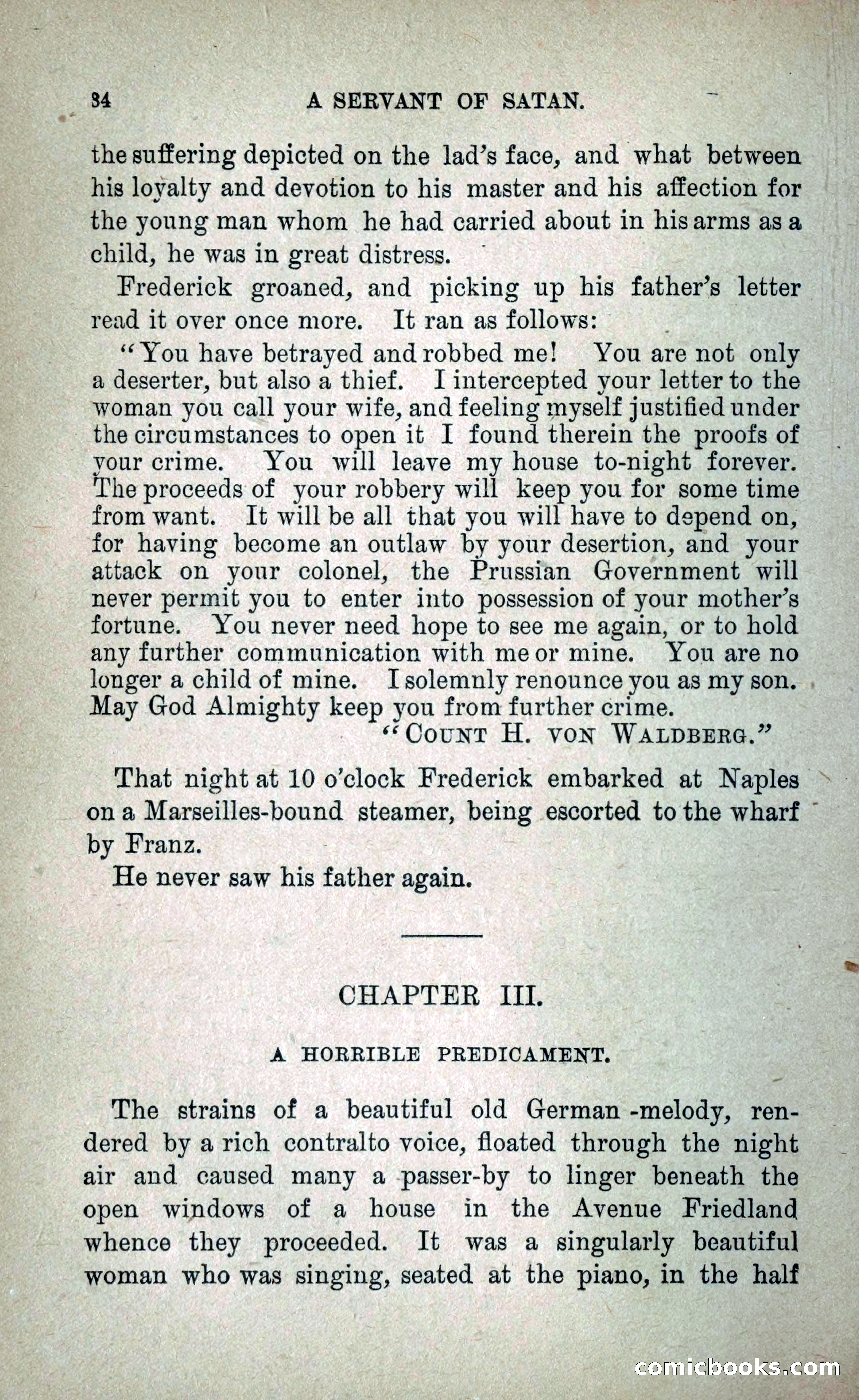 A Servant of Satan: Romantic Career of Prado the Assassin — page 42 of 218