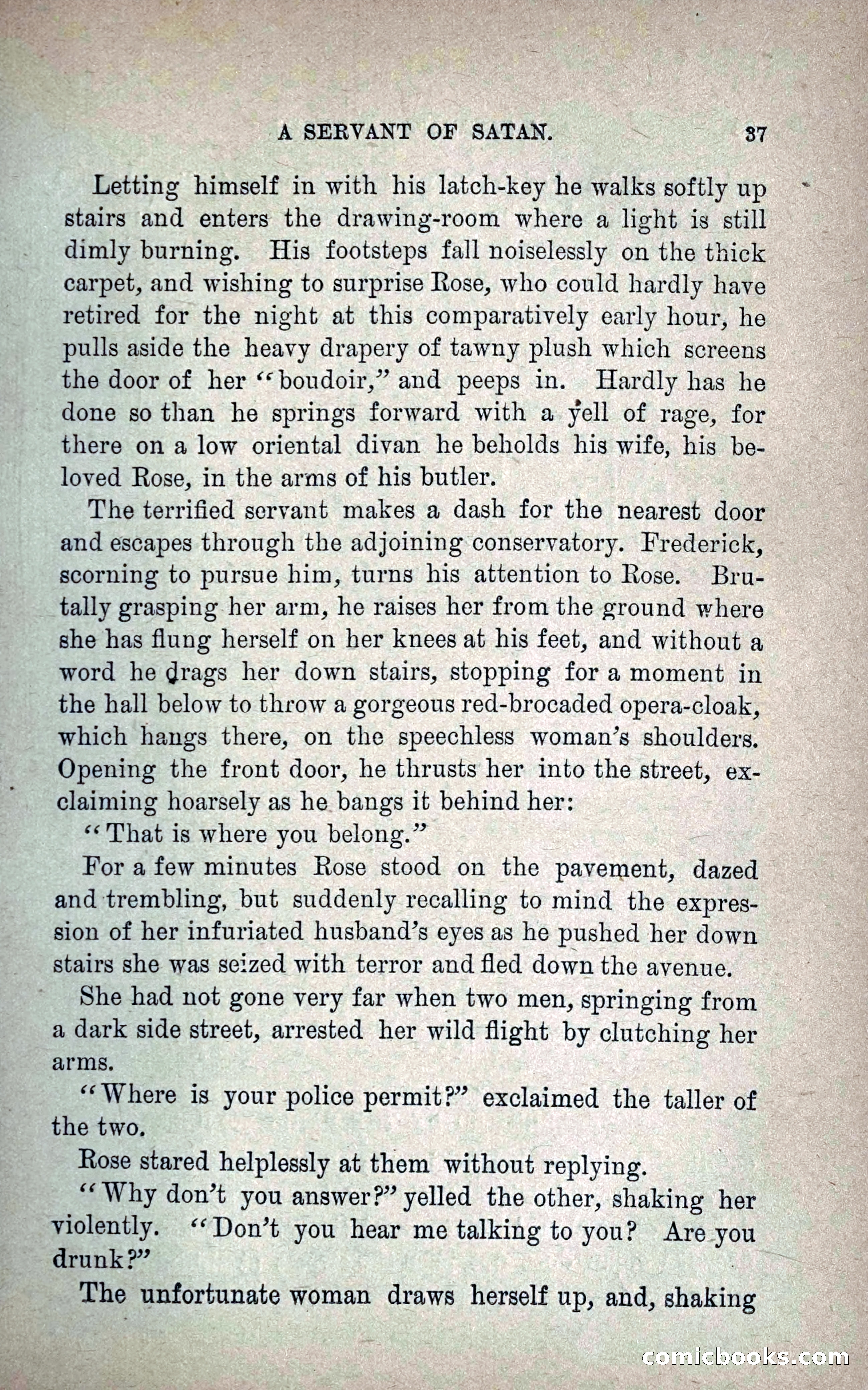A Servant of Satan: Romantic Career of Prado the Assassin — page 45 of 218