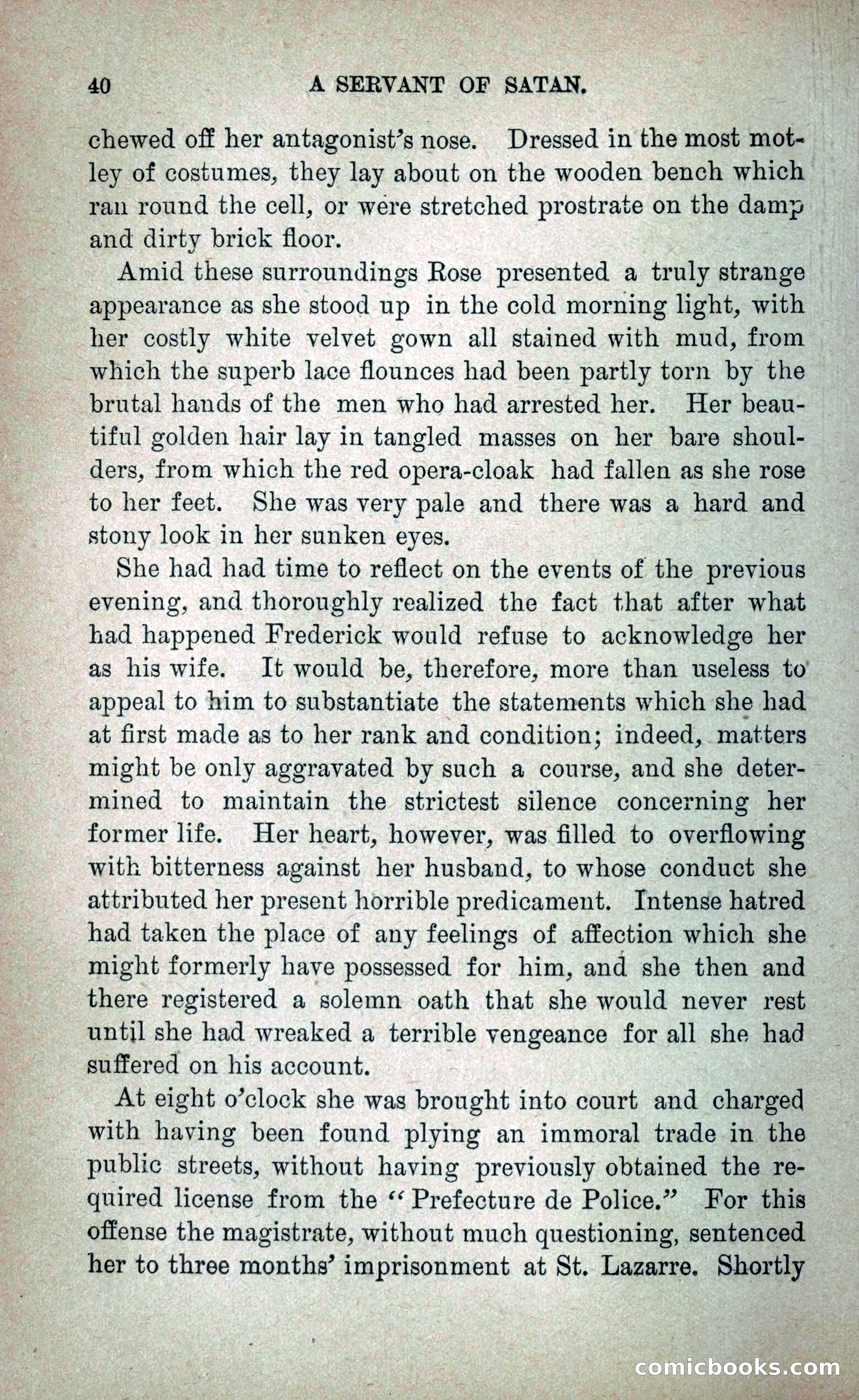 A Servant of Satan: Romantic Career of Prado the Assassin — page 48 of 218