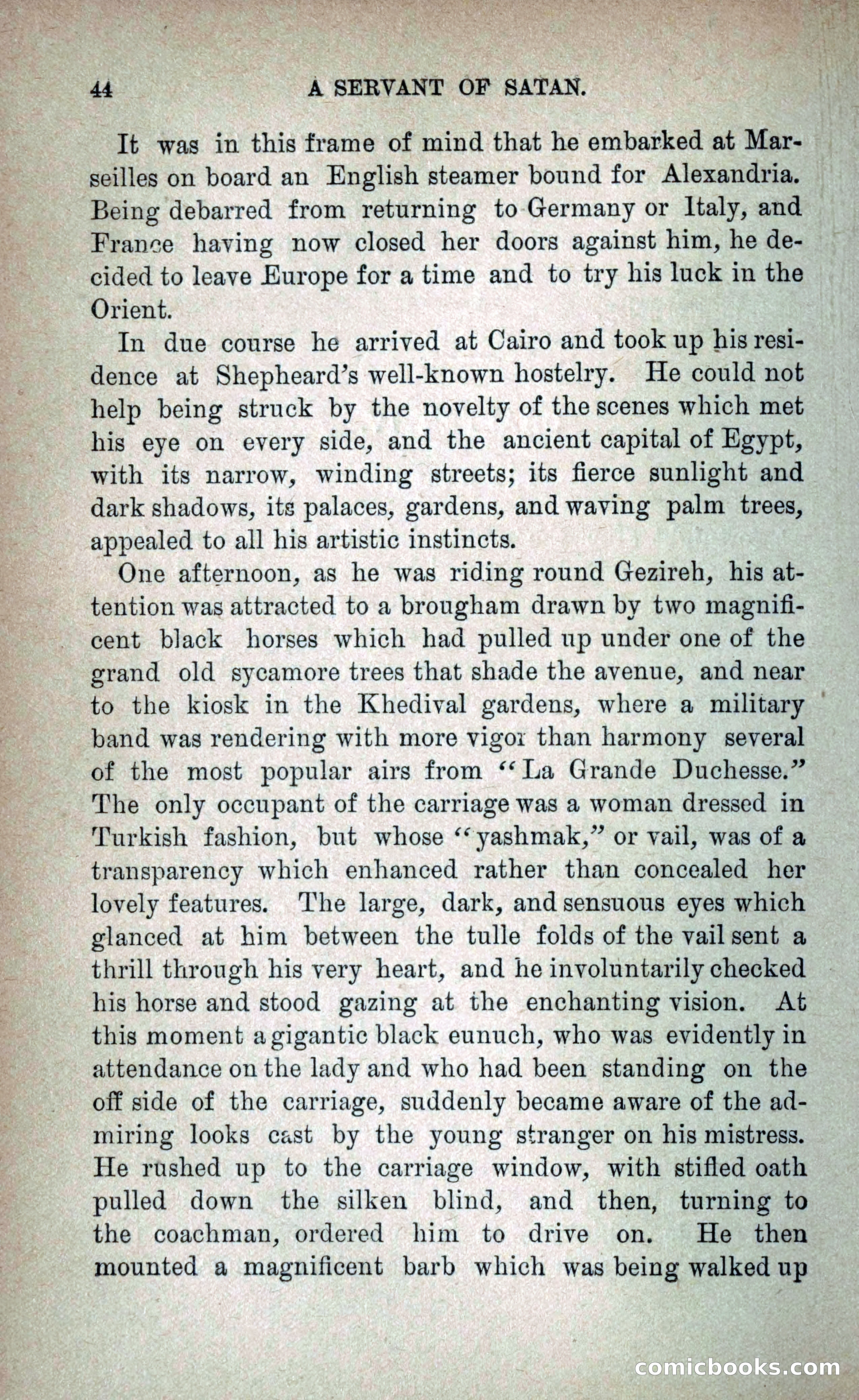 A Servant of Satan: Romantic Career of Prado the Assassin — page 52 of 218