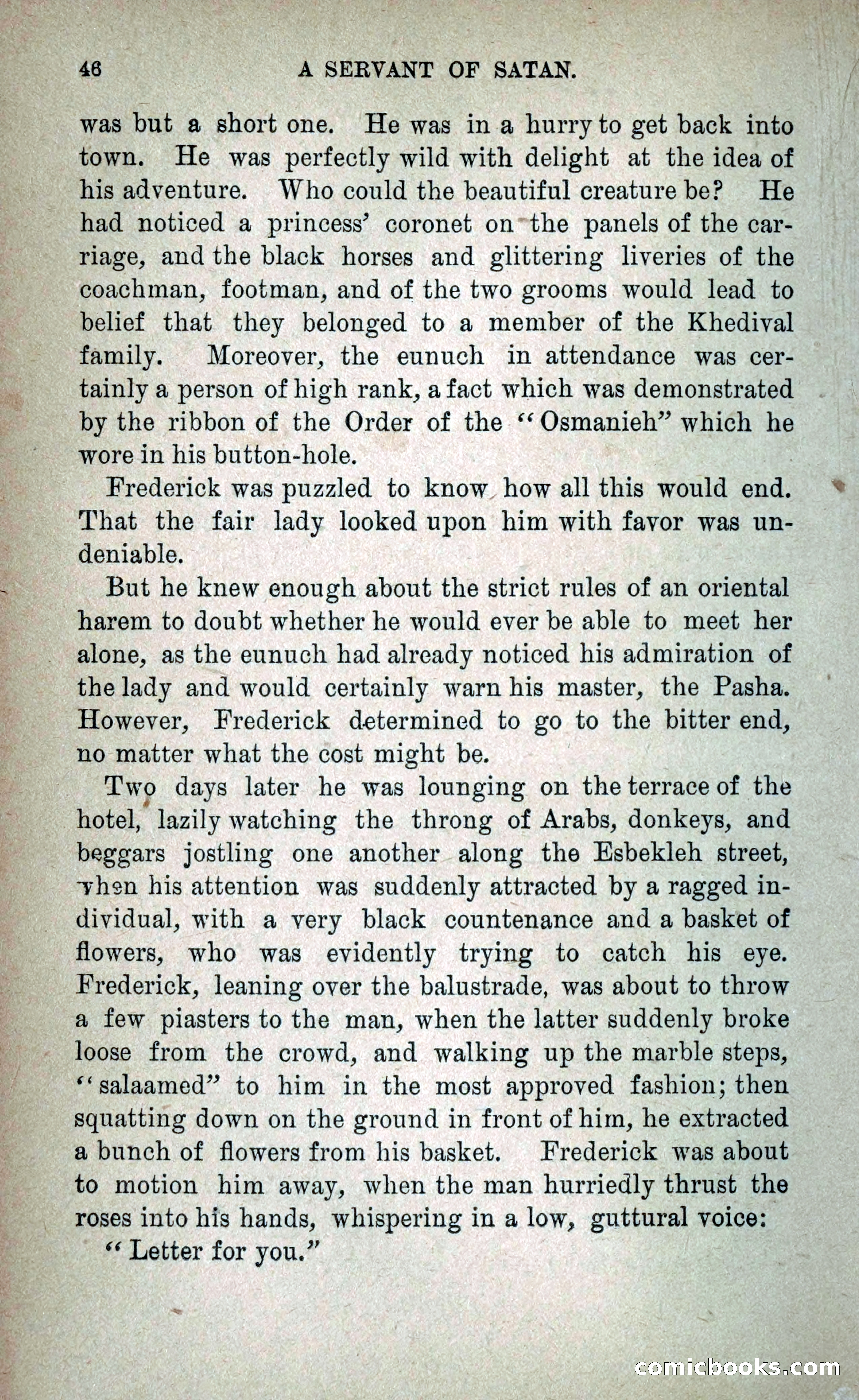 A Servant of Satan: Romantic Career of Prado the Assassin — page 54 of 218