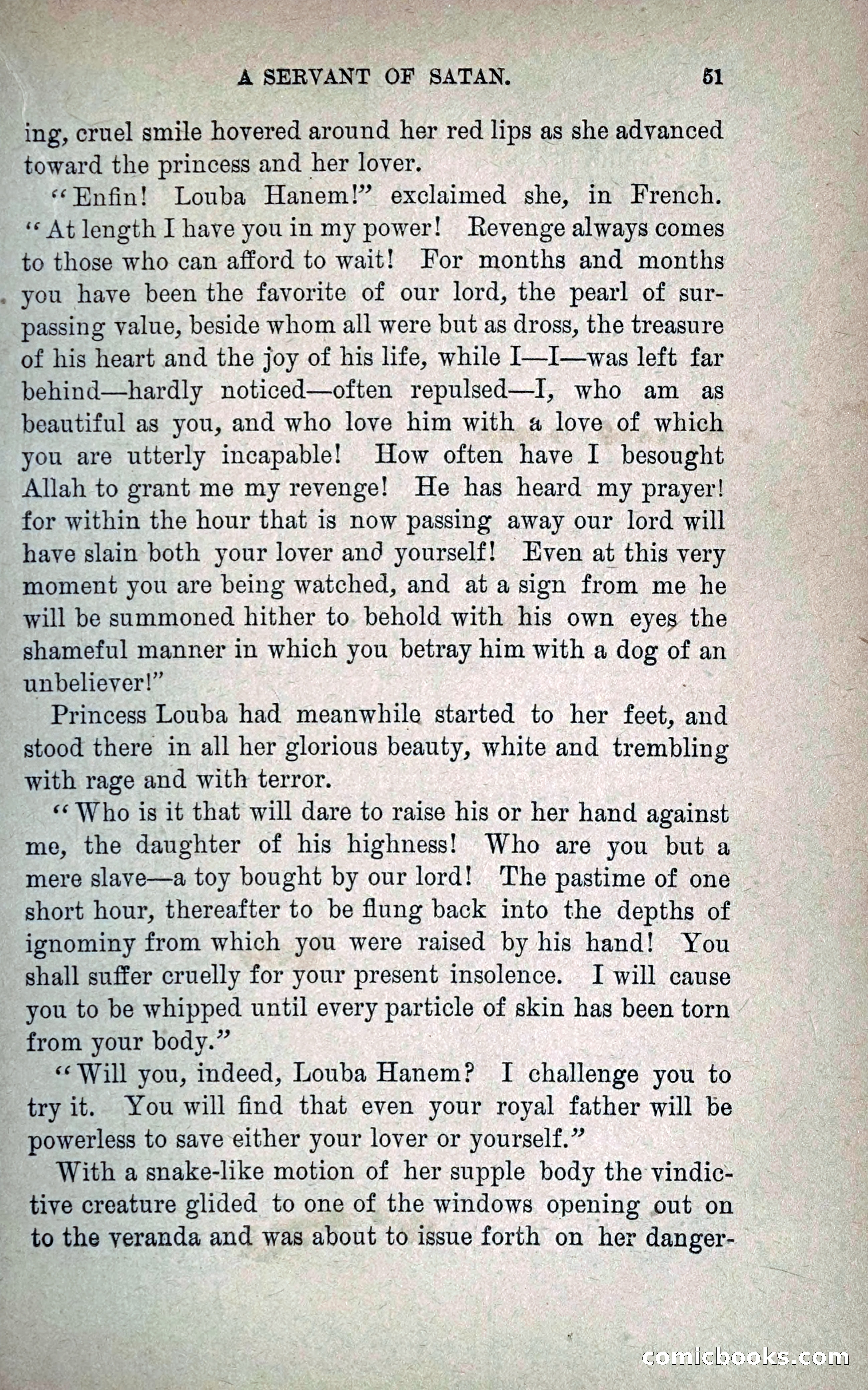 A Servant of Satan: Romantic Career of Prado the Assassin — page 59 of 218