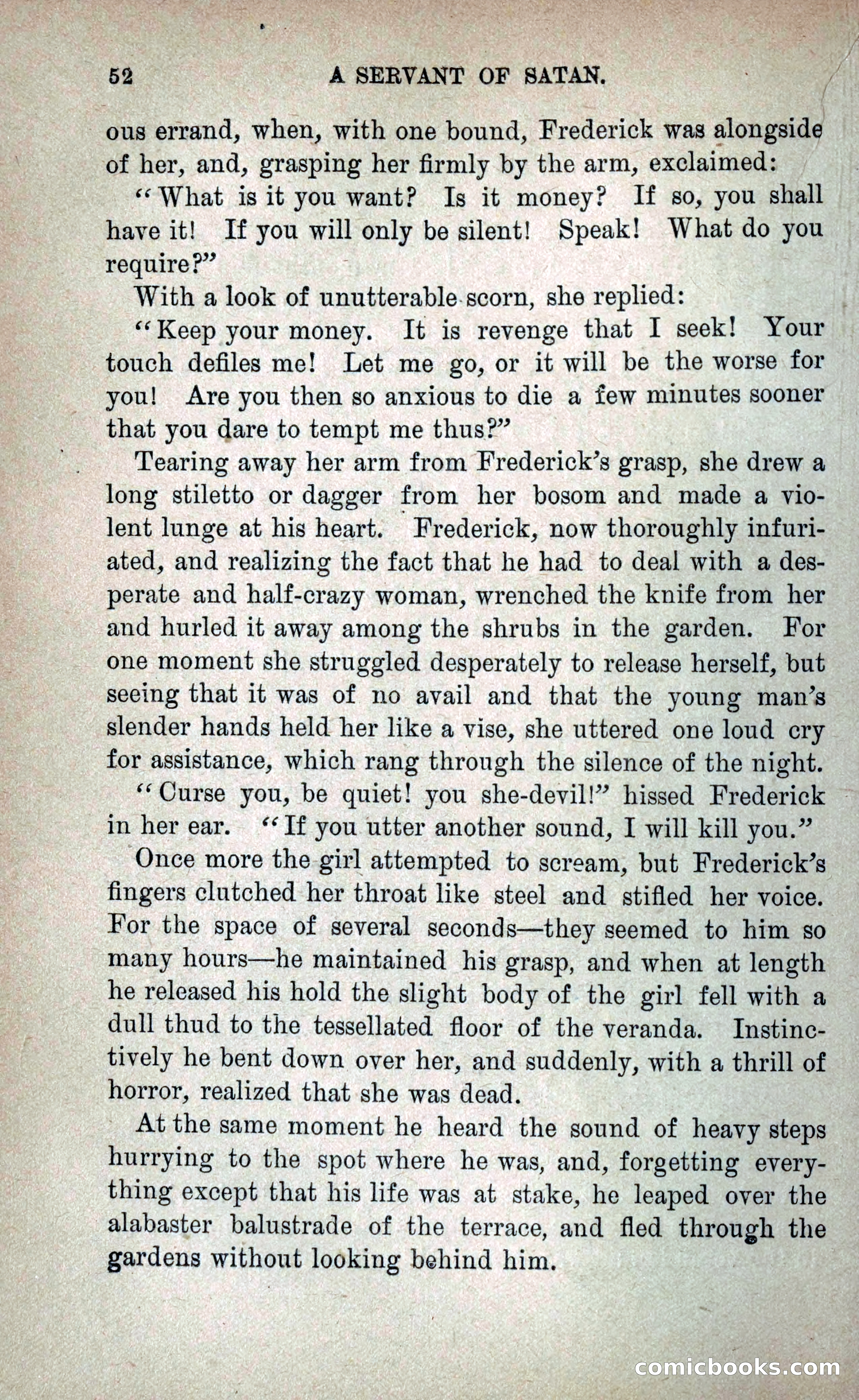 A Servant of Satan: Romantic Career of Prado the Assassin — page 60 of 218