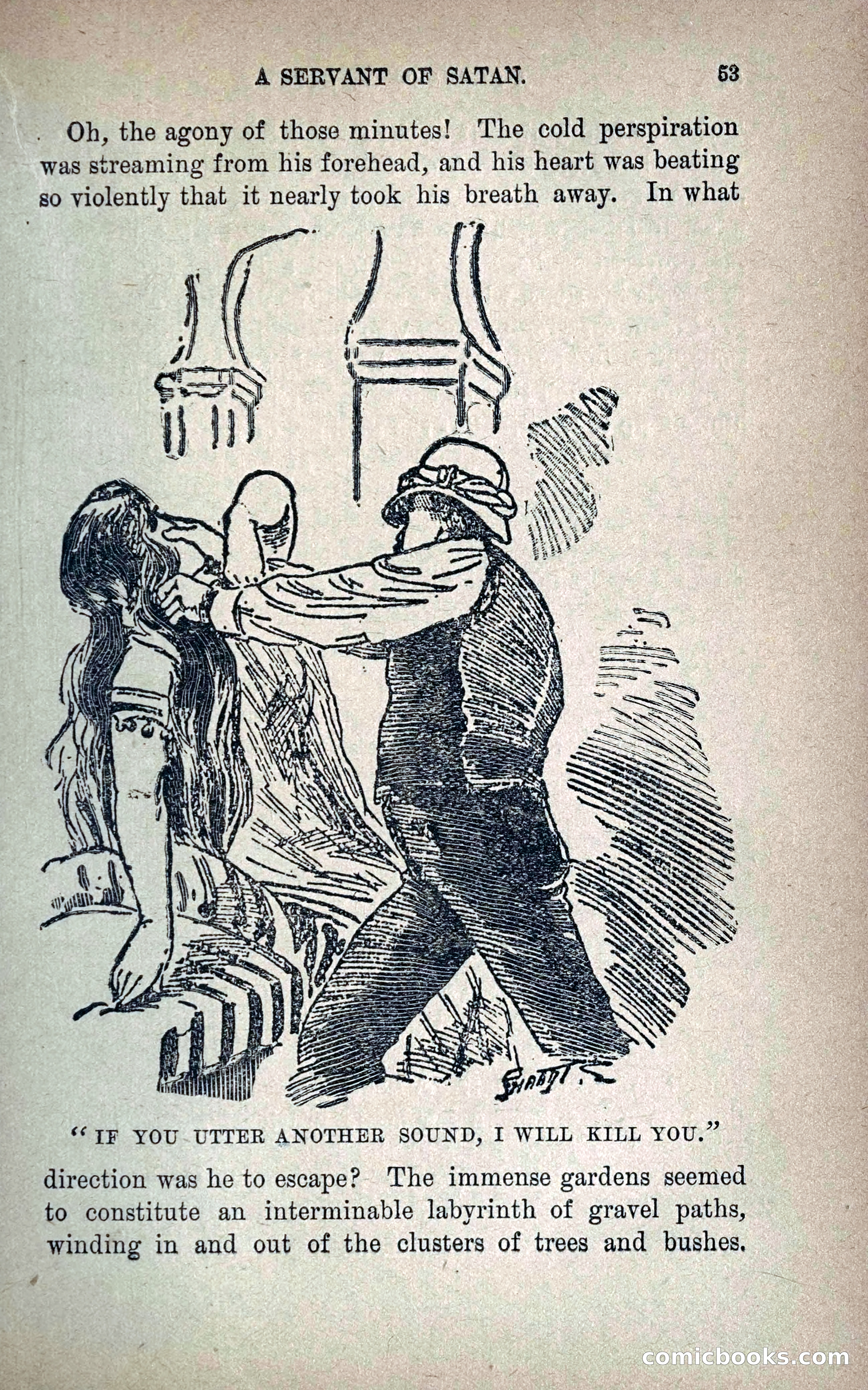 A Servant of Satan: Romantic Career of Prado the Assassin — page 61 of 218