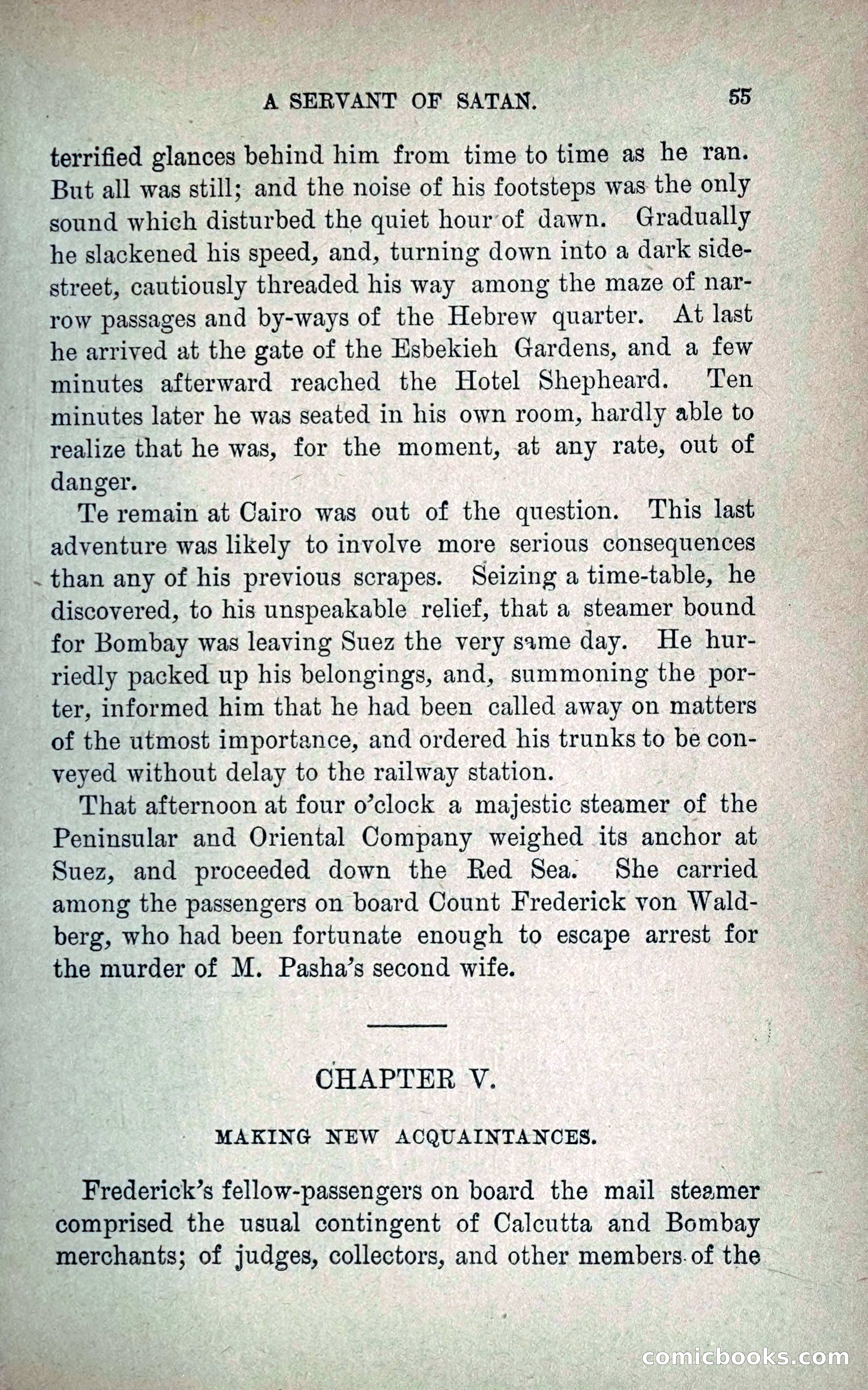 A Servant of Satan: Romantic Career of Prado the Assassin — page 63 of 218