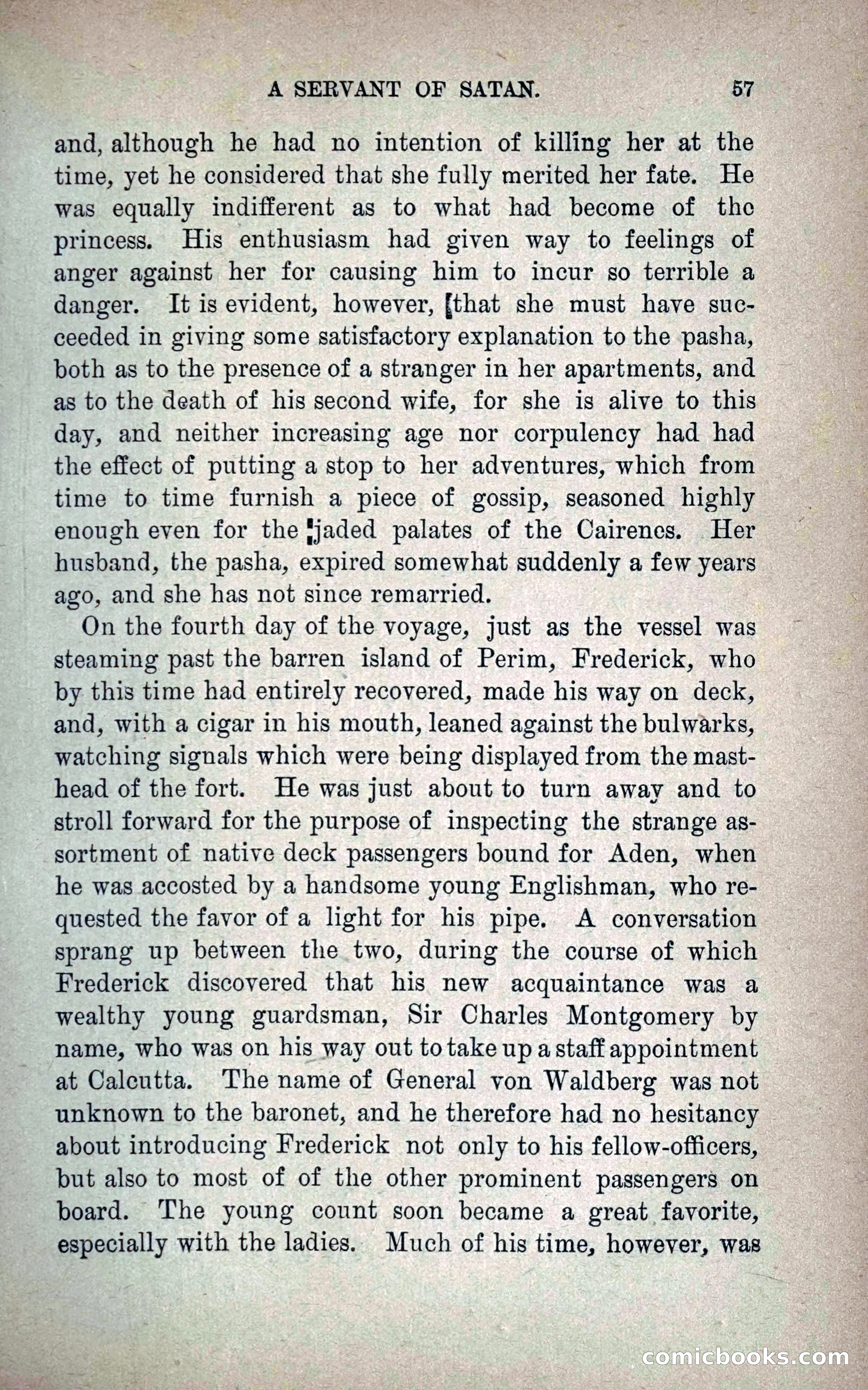 A Servant of Satan: Romantic Career of Prado the Assassin — page 65 of 218