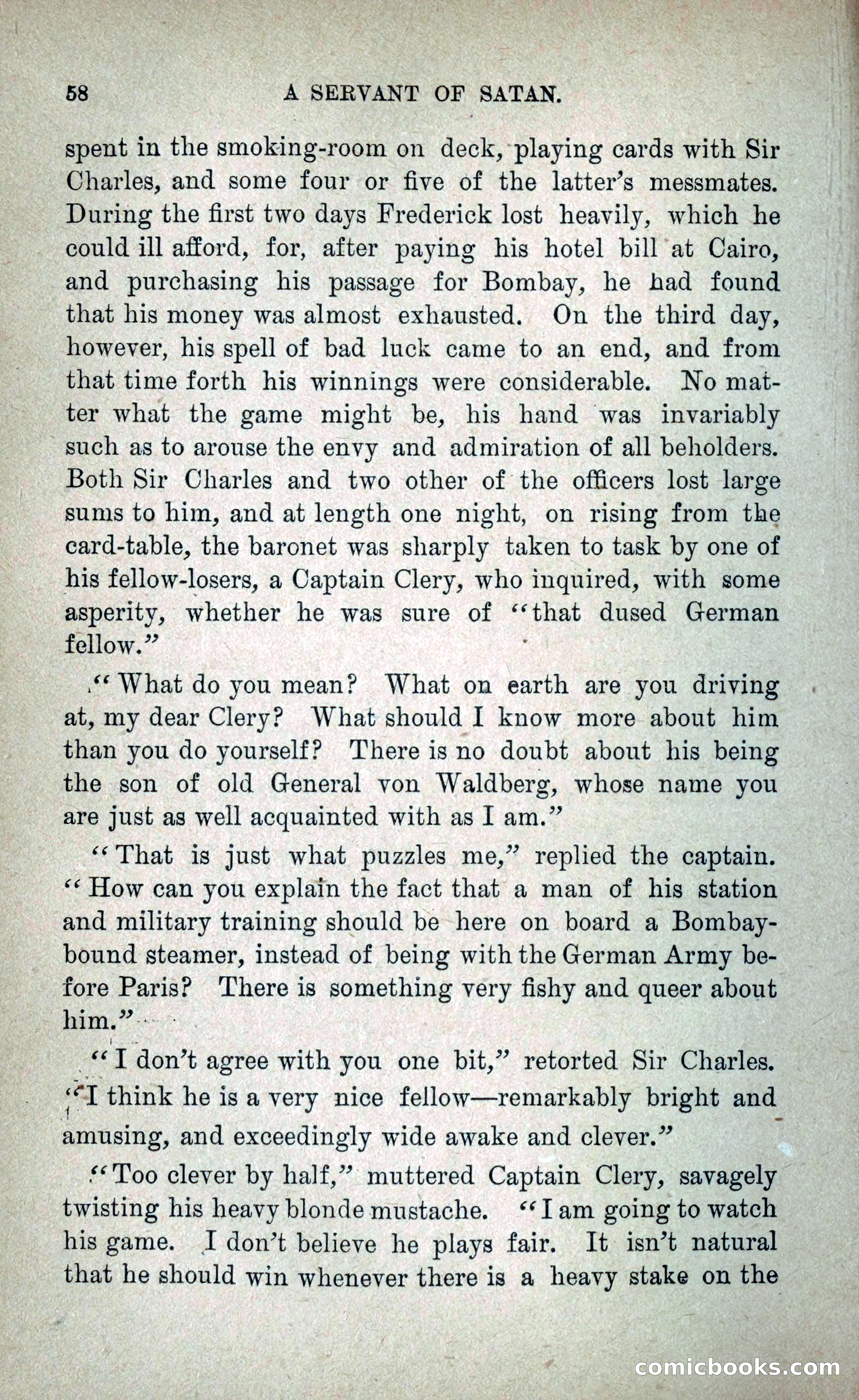 A Servant of Satan: Romantic Career of Prado the Assassin — page 66 of 218