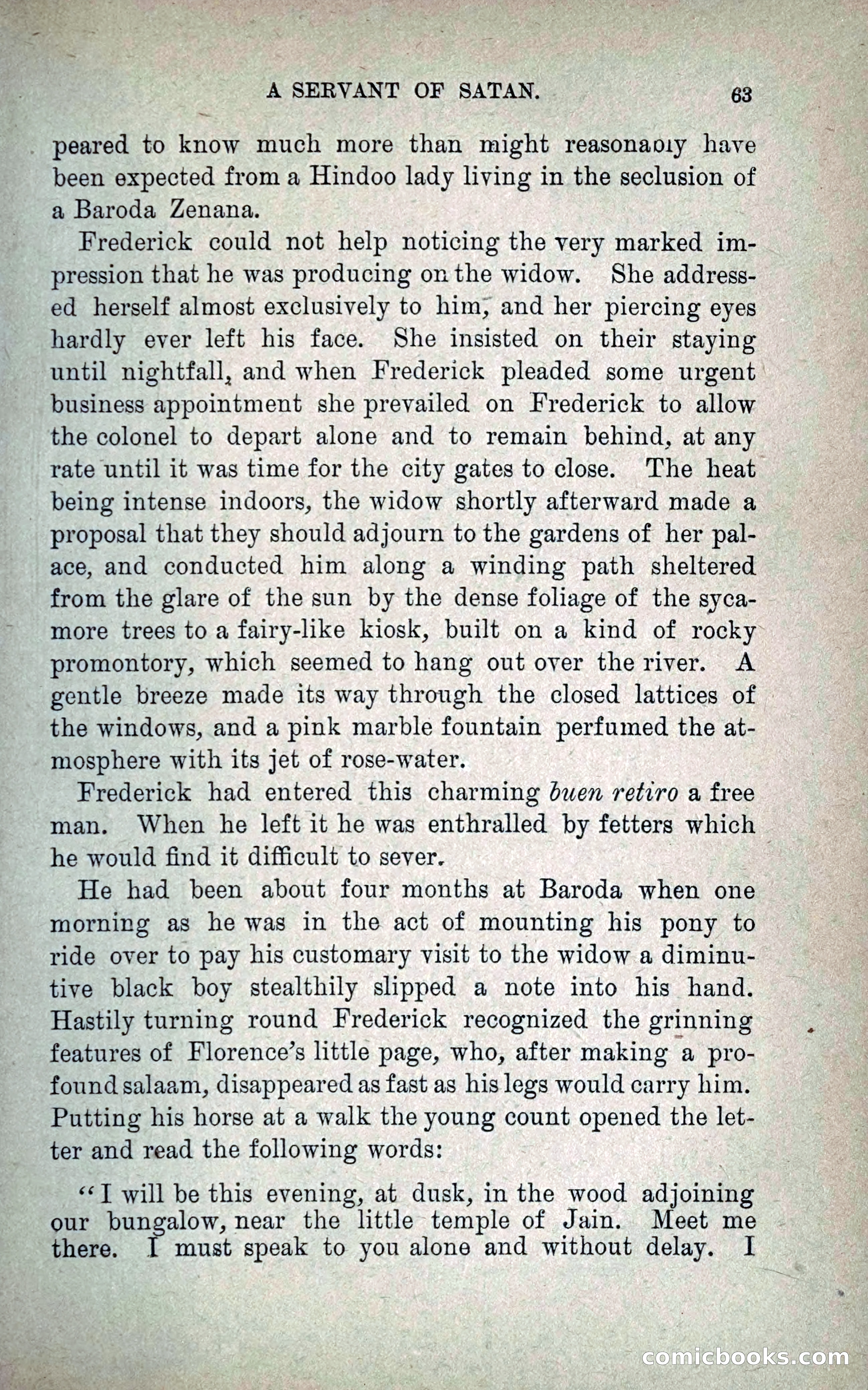 A Servant of Satan: Romantic Career of Prado the Assassin — page 71 of 218