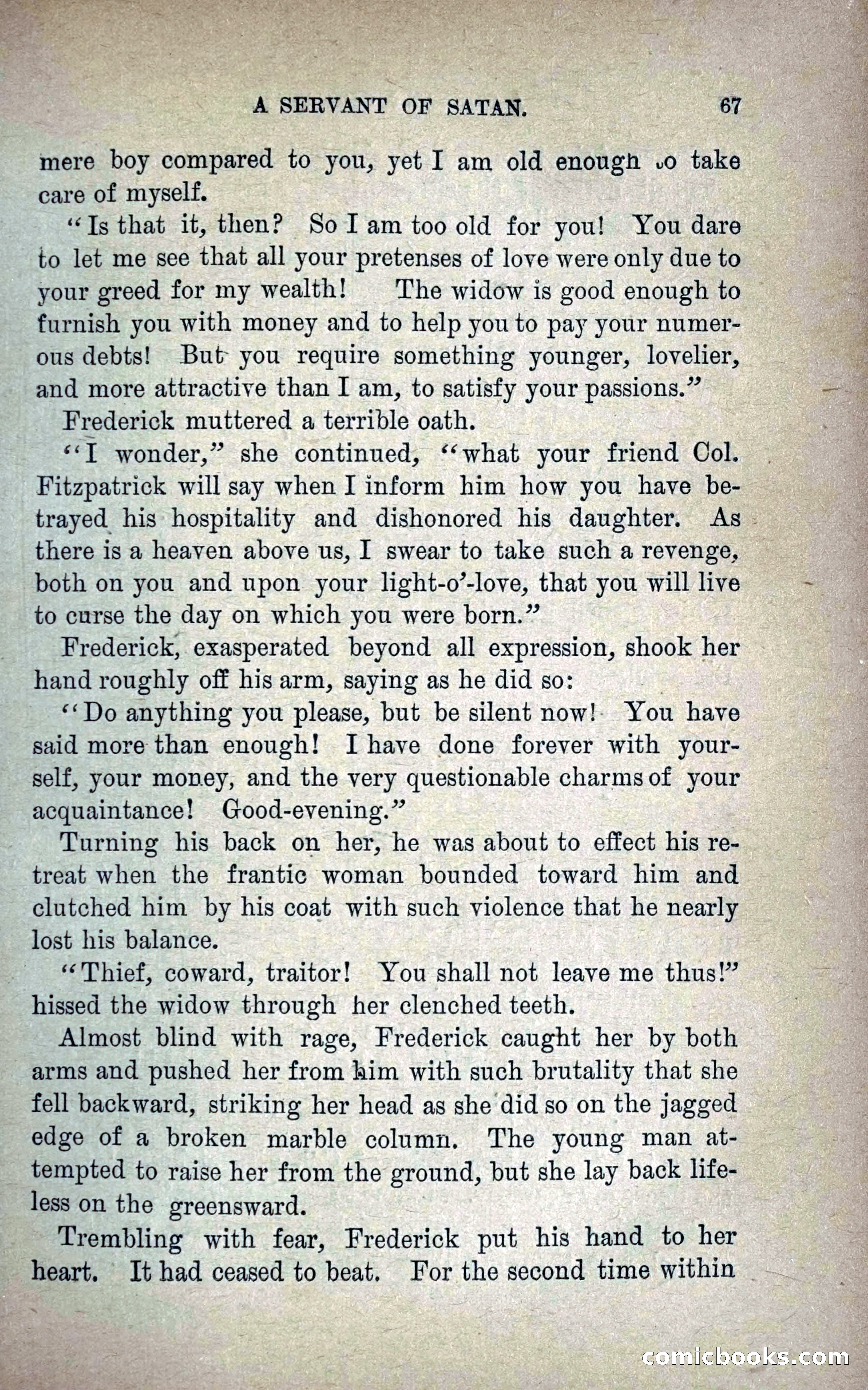 A Servant of Satan: Romantic Career of Prado the Assassin — page 75 of 218