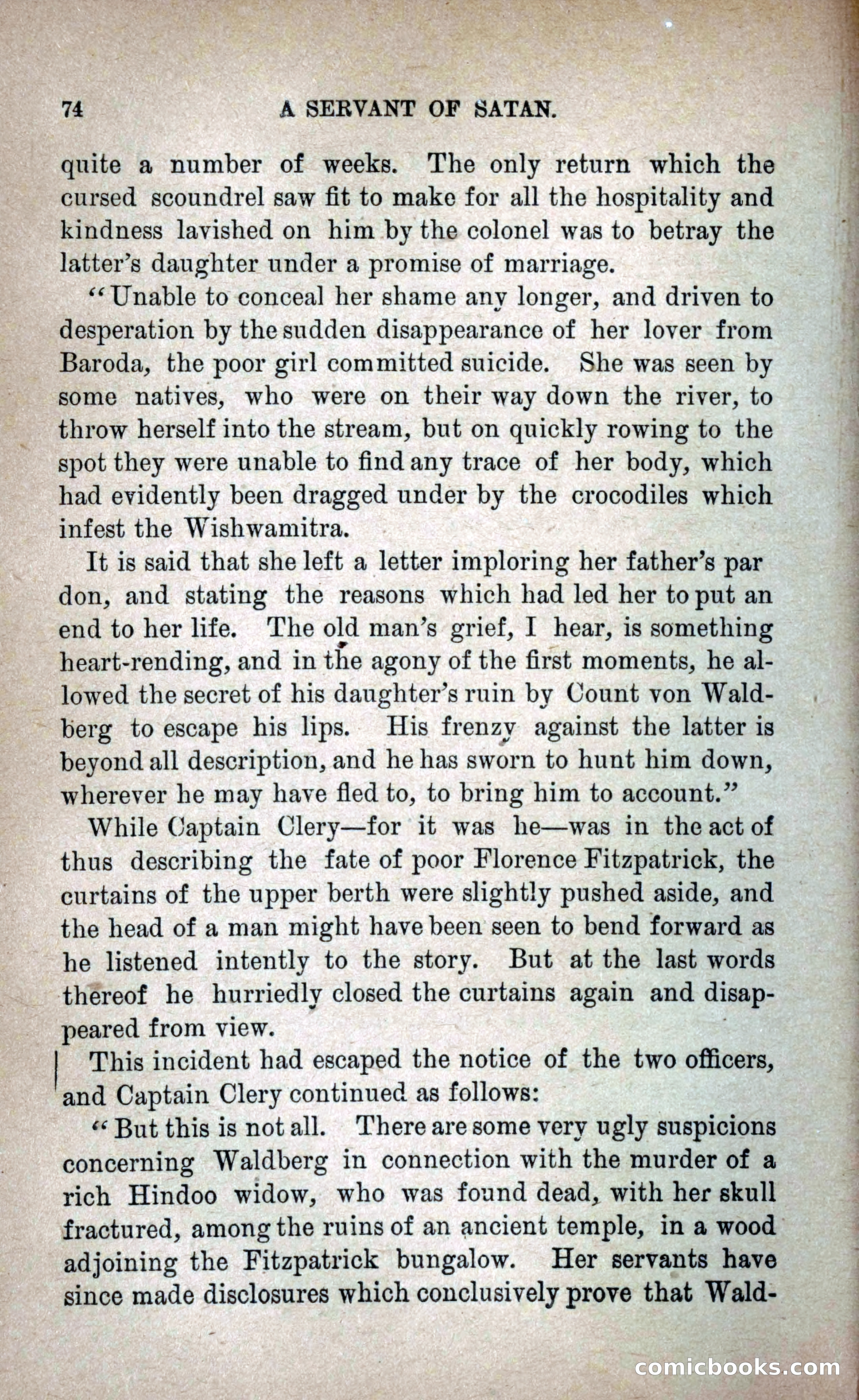 A Servant of Satan: Romantic Career of Prado the Assassin — page 82 of 218