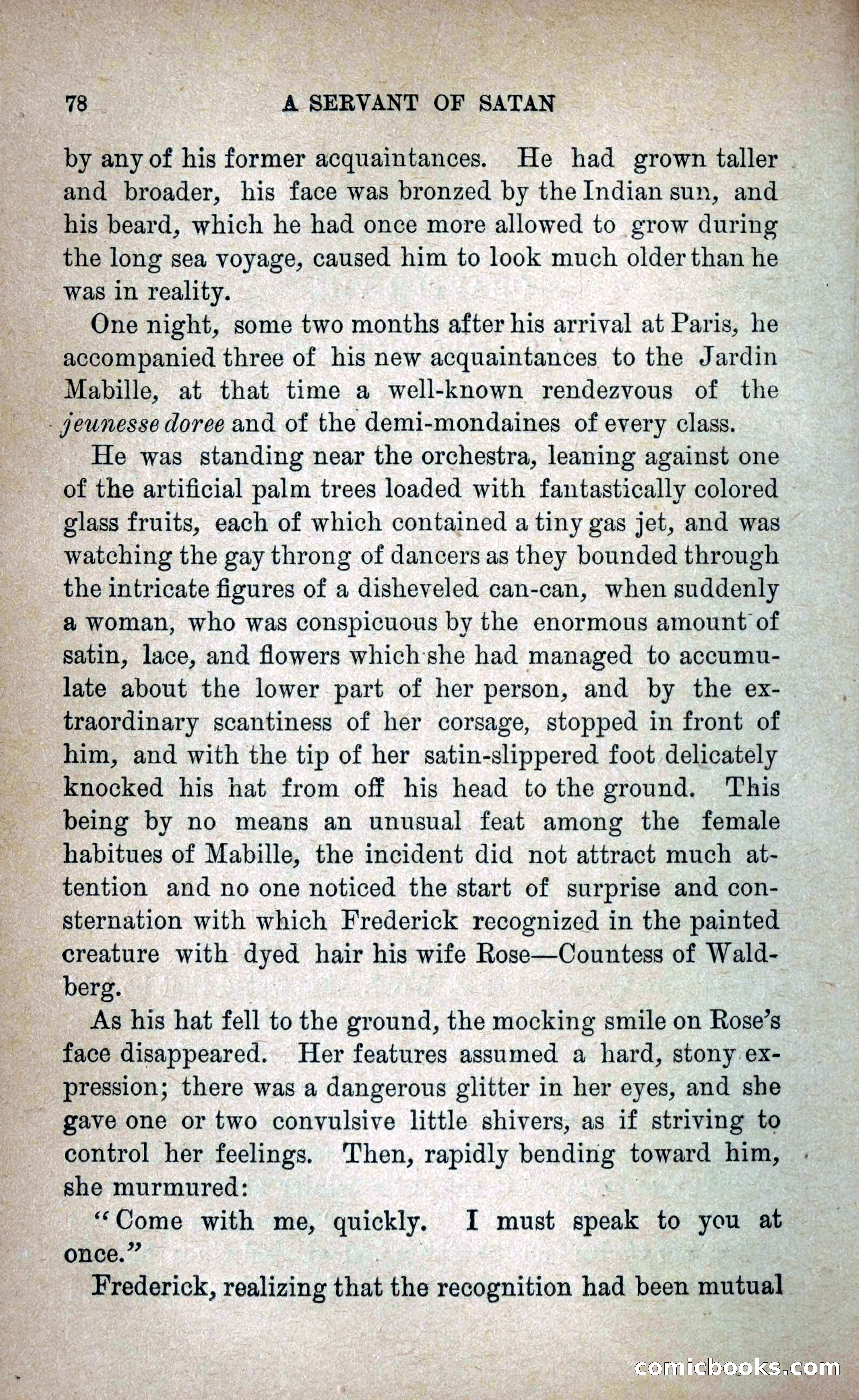 A Servant of Satan: Romantic Career of Prado the Assassin — page 86 of 218