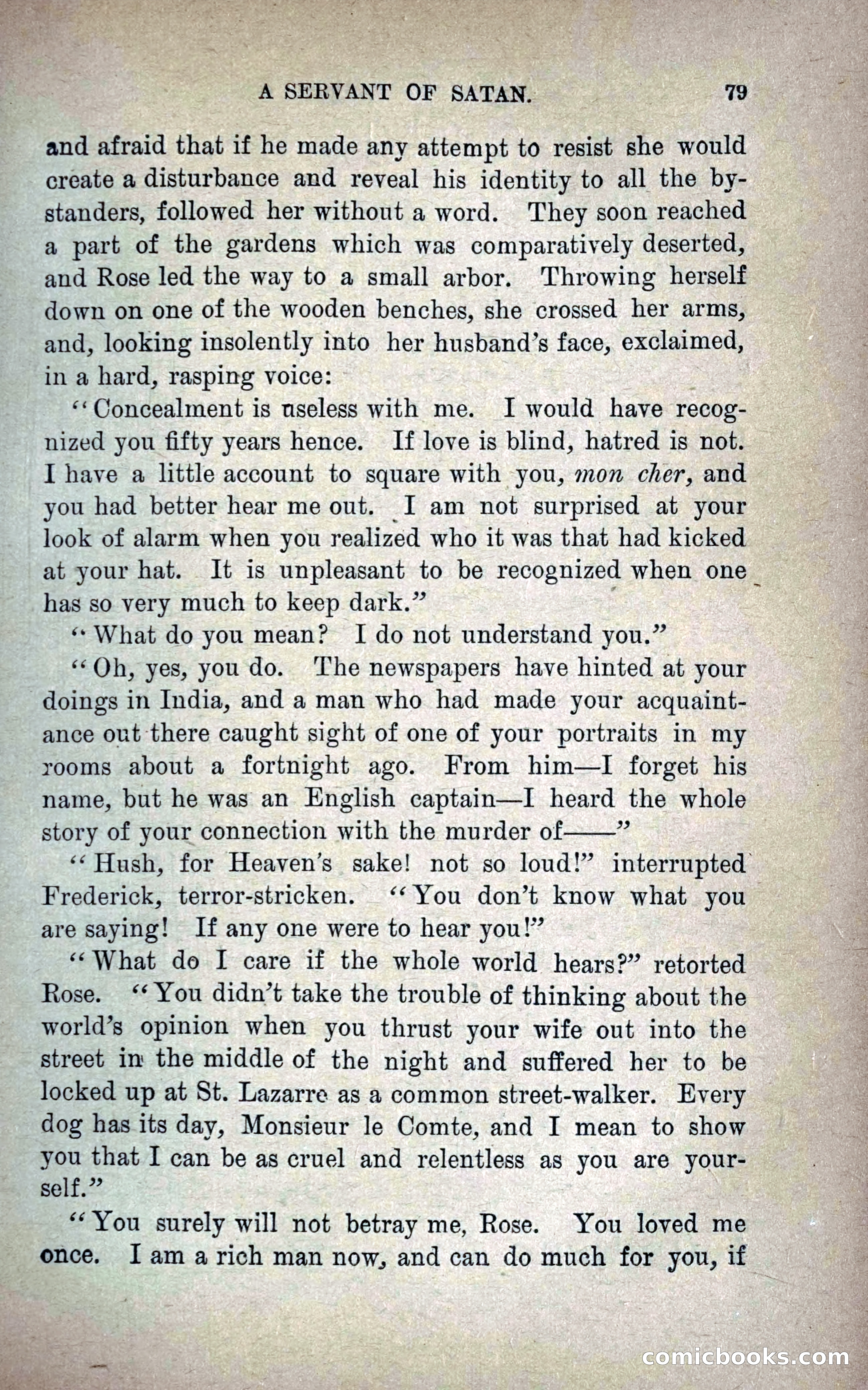 A Servant of Satan: Romantic Career of Prado the Assassin — page 87 of 218