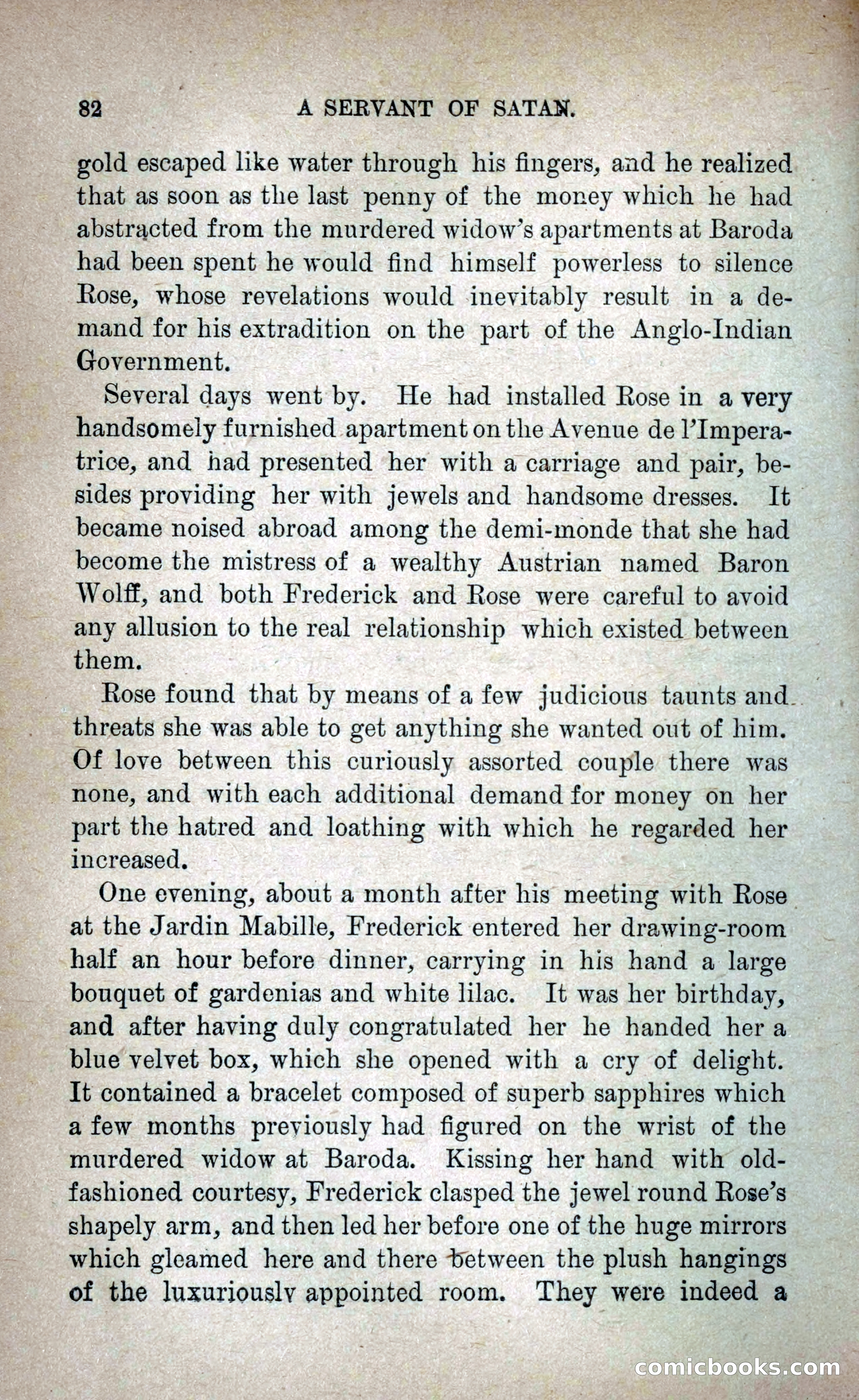 A Servant of Satan: Romantic Career of Prado the Assassin — page 90 of 218