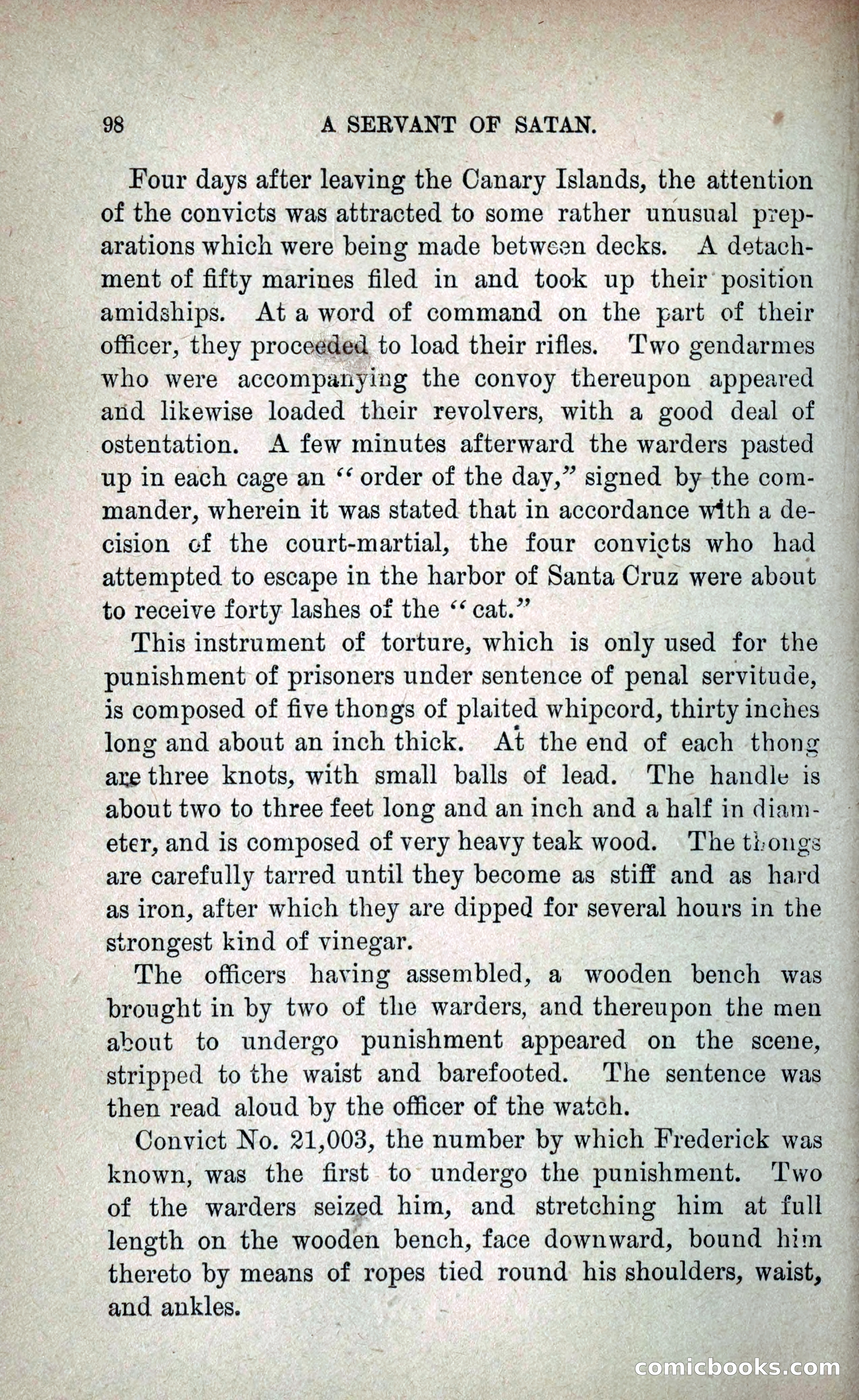 A Servant of Satan: Romantic Career of Prado the Assassin — page 106 of 218