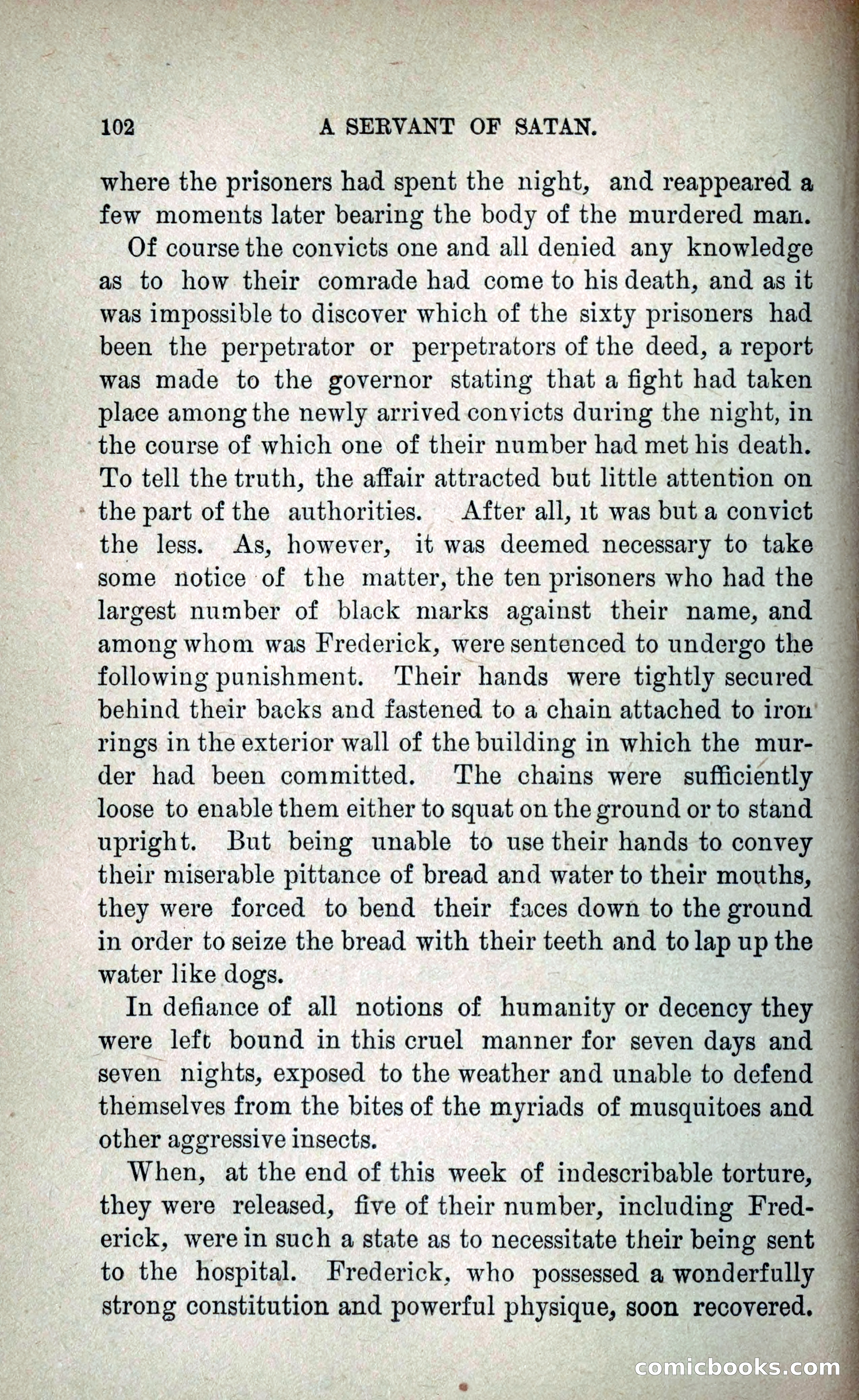 A Servant of Satan: Romantic Career of Prado the Assassin — page 110 of 218