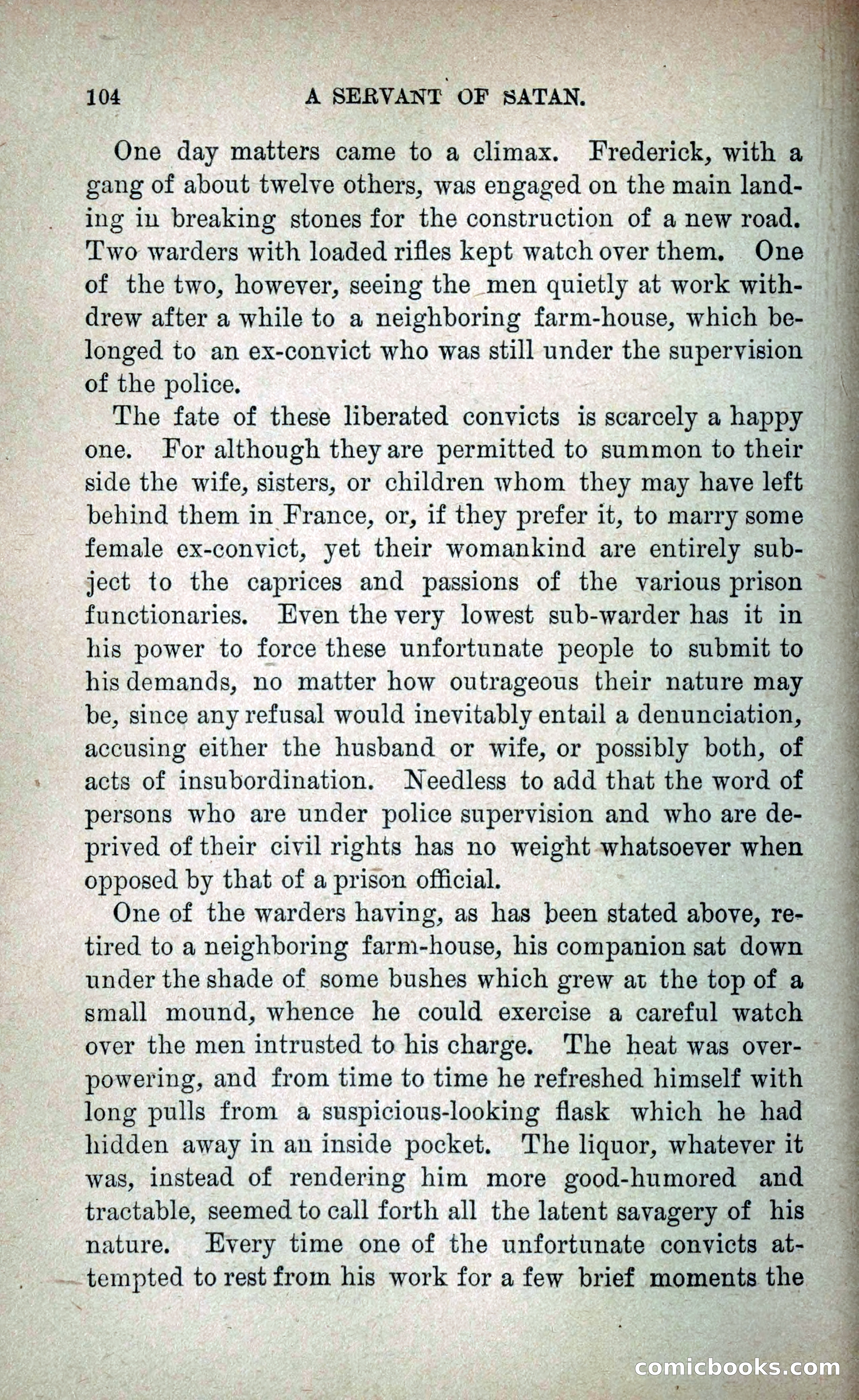 A Servant of Satan: Romantic Career of Prado the Assassin — page 112 of 218