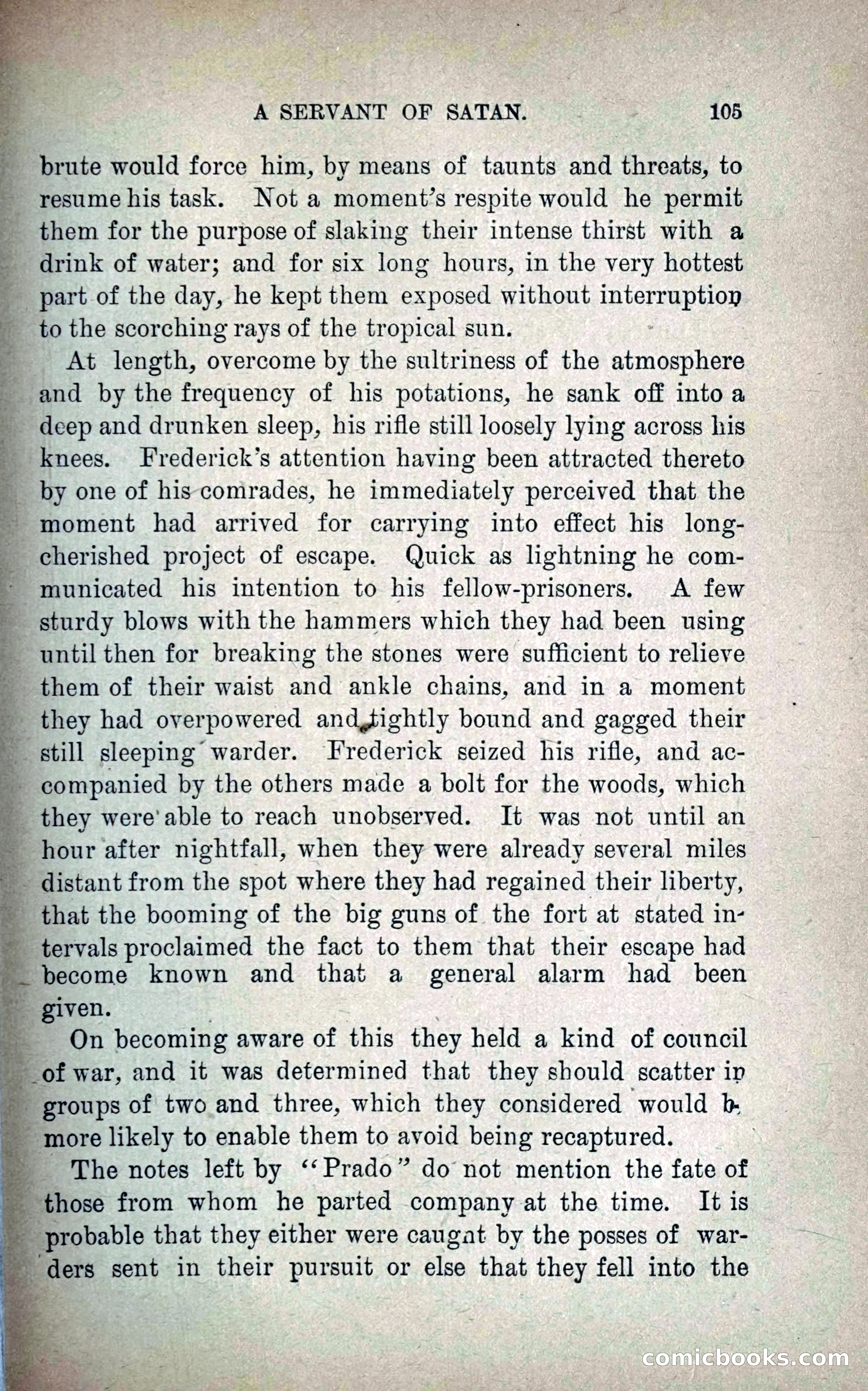 A Servant of Satan: Romantic Career of Prado the Assassin — page 113 of 218