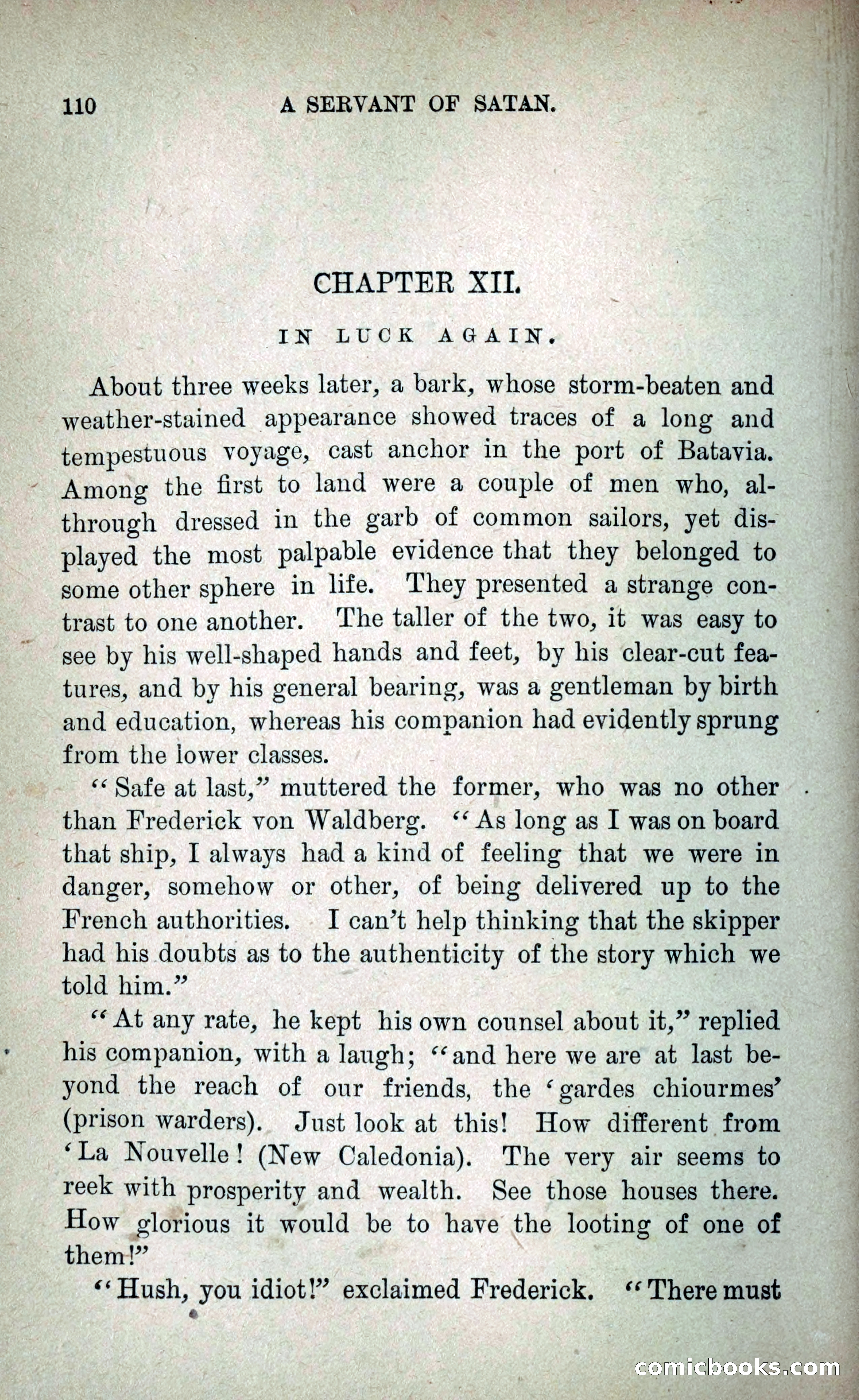 A Servant of Satan: Romantic Career of Prado the Assassin — page 118 of 218