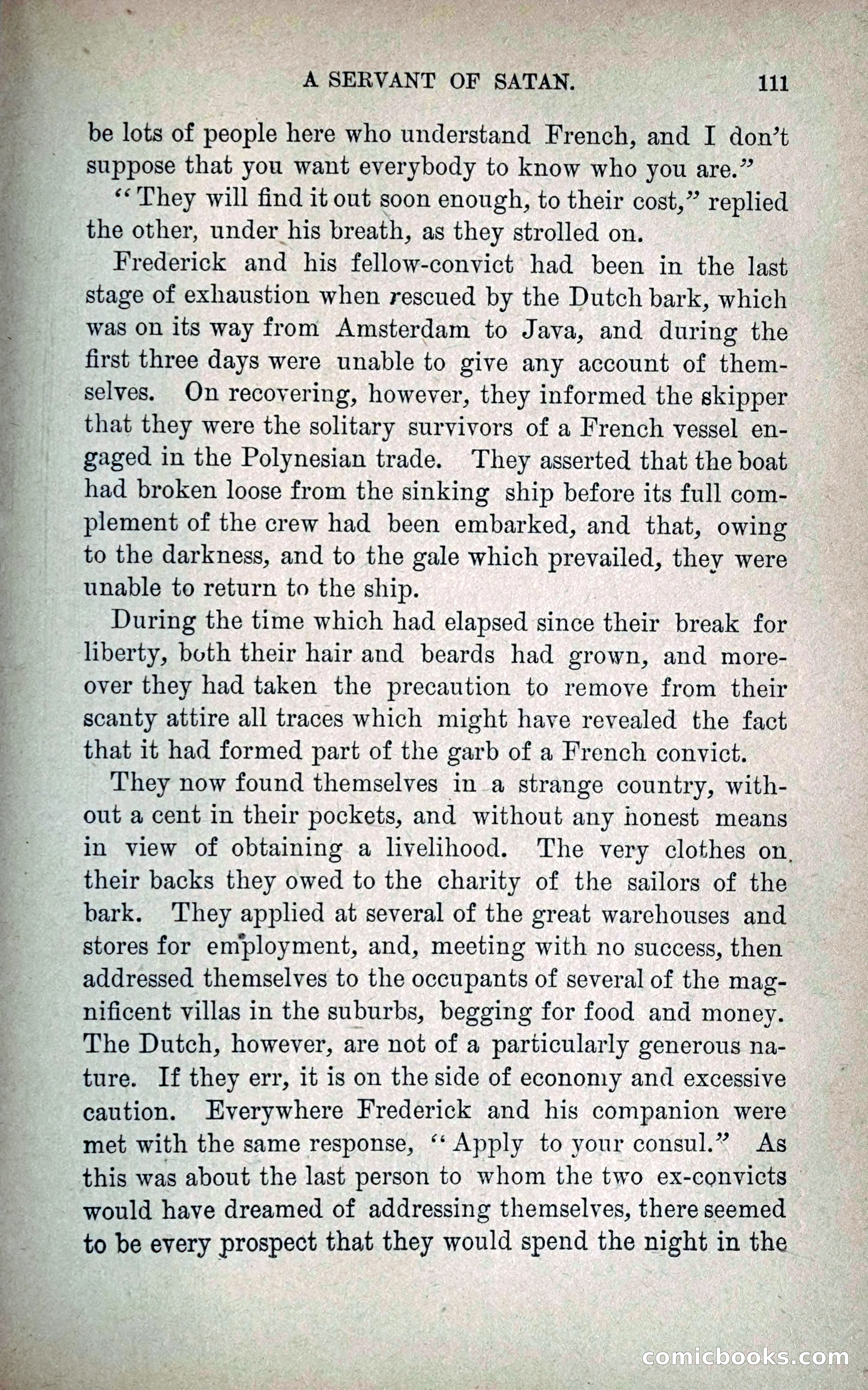 A Servant of Satan: Romantic Career of Prado the Assassin — page 119 of 218