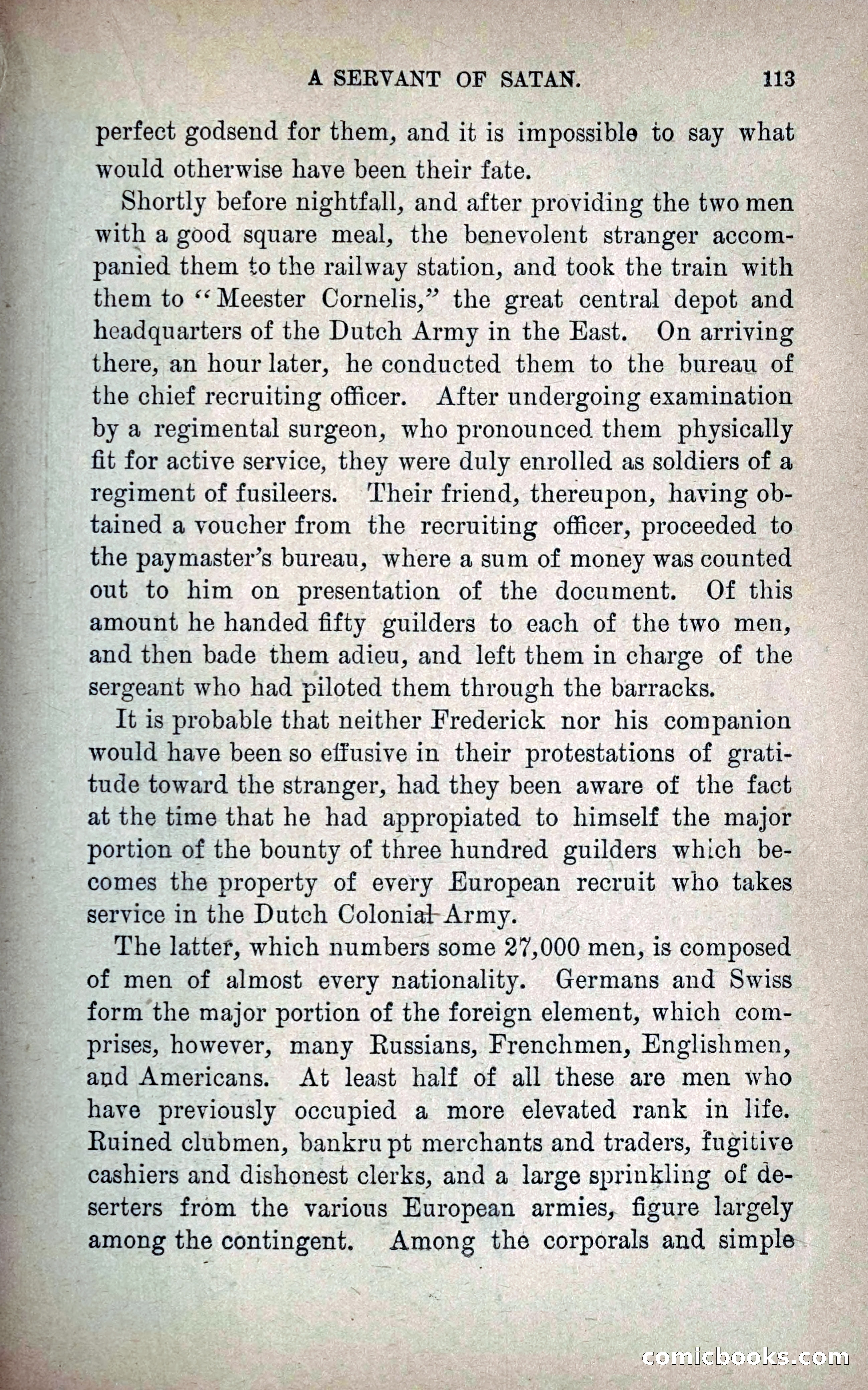 A Servant of Satan: Romantic Career of Prado the Assassin — page 121 of 218