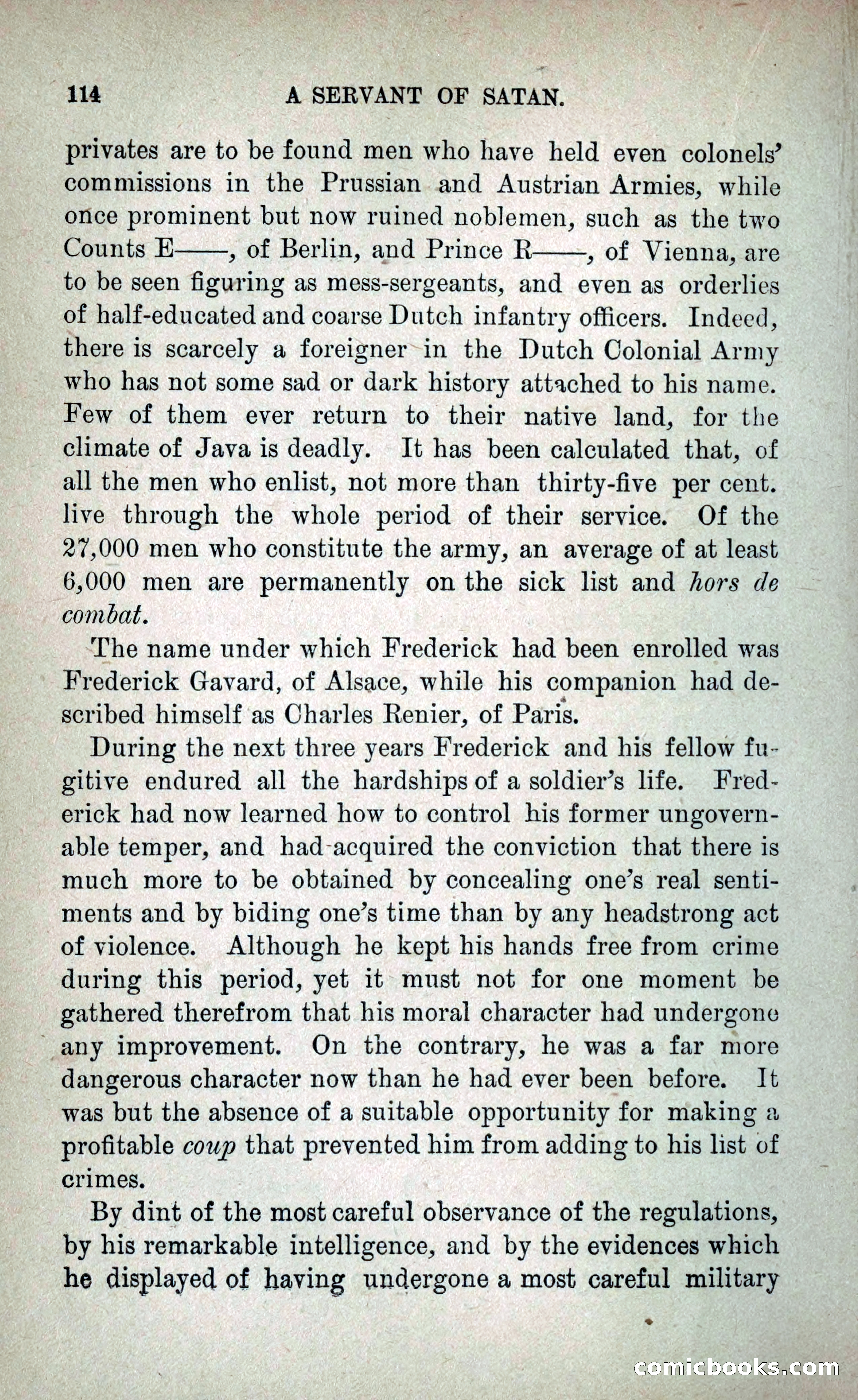 A Servant of Satan: Romantic Career of Prado the Assassin — page 122 of 218