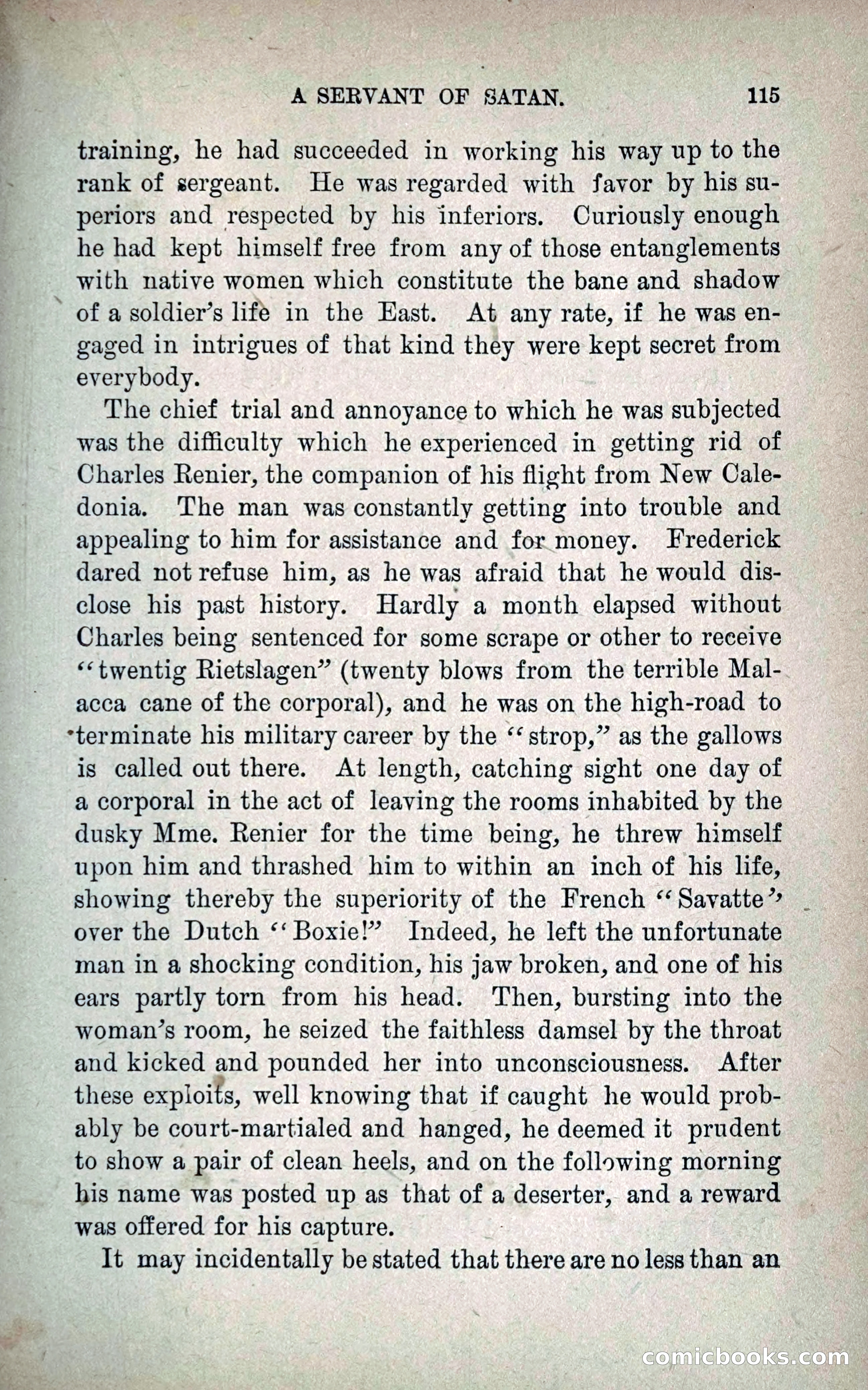 A Servant of Satan: Romantic Career of Prado the Assassin — page 123 of 218