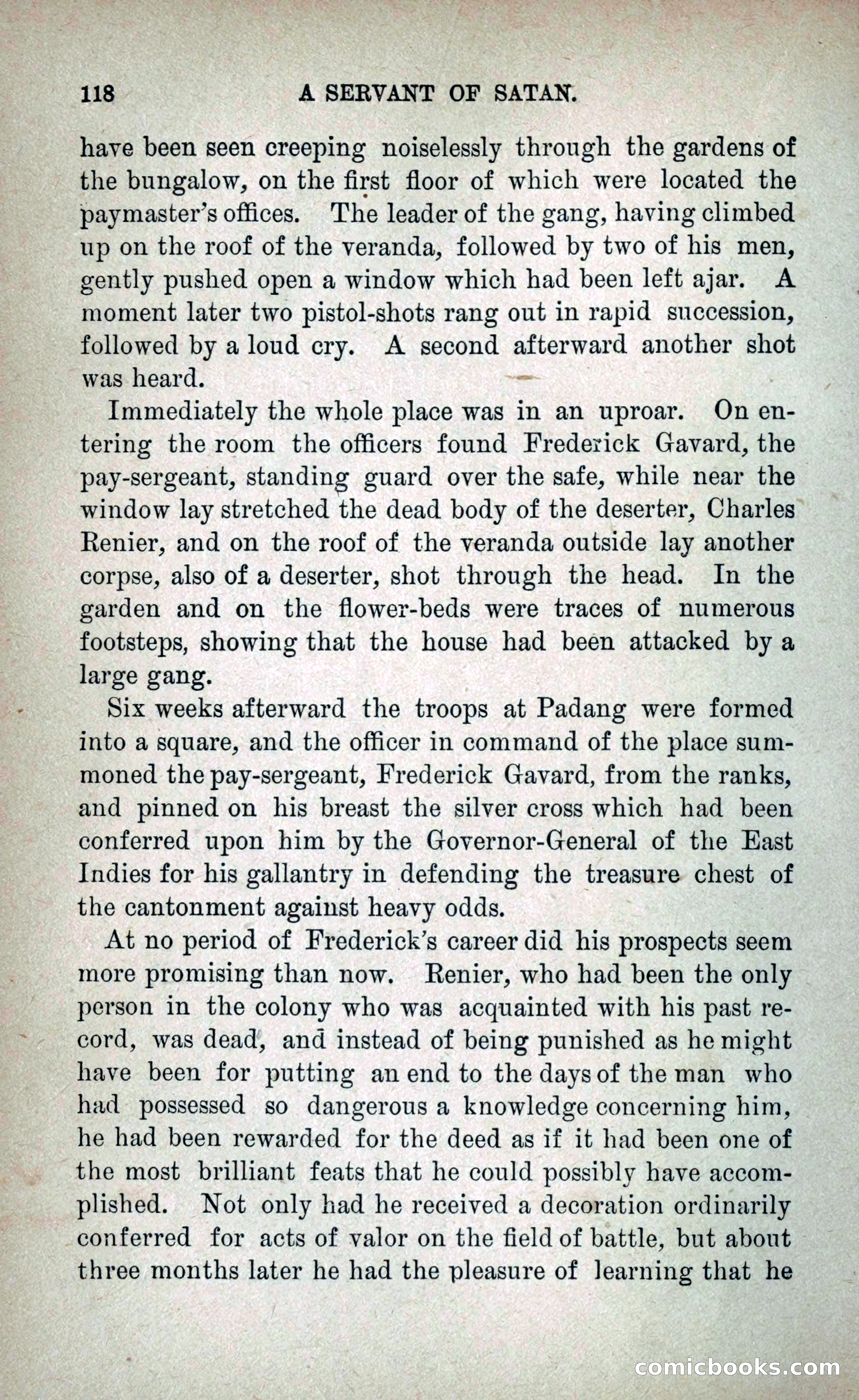 A Servant of Satan: Romantic Career of Prado the Assassin — page 126 of 218