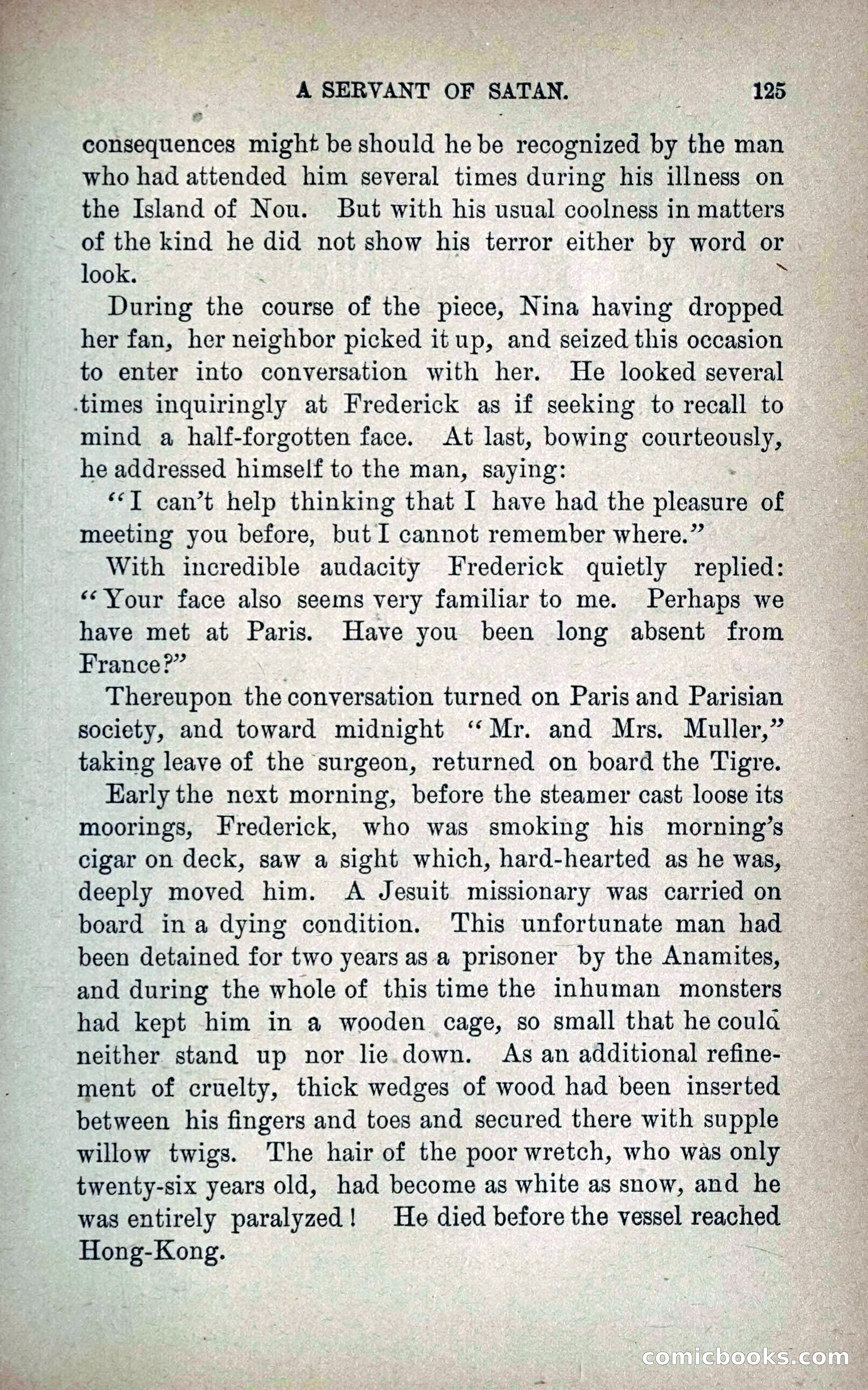 A Servant of Satan: Romantic Career of Prado the Assassin — page 133 of 218