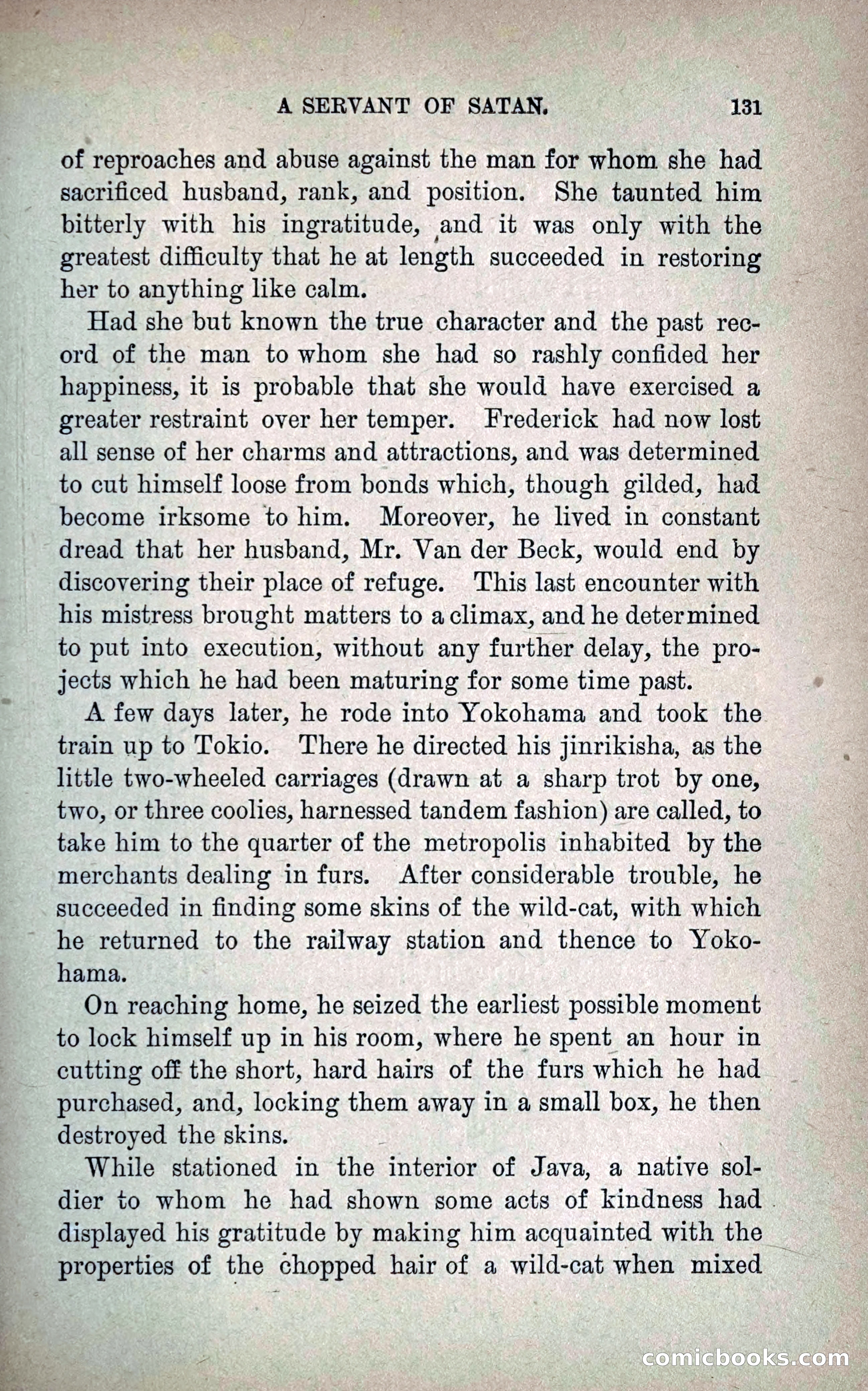 A Servant of Satan: Romantic Career of Prado the Assassin — page 139 of 218