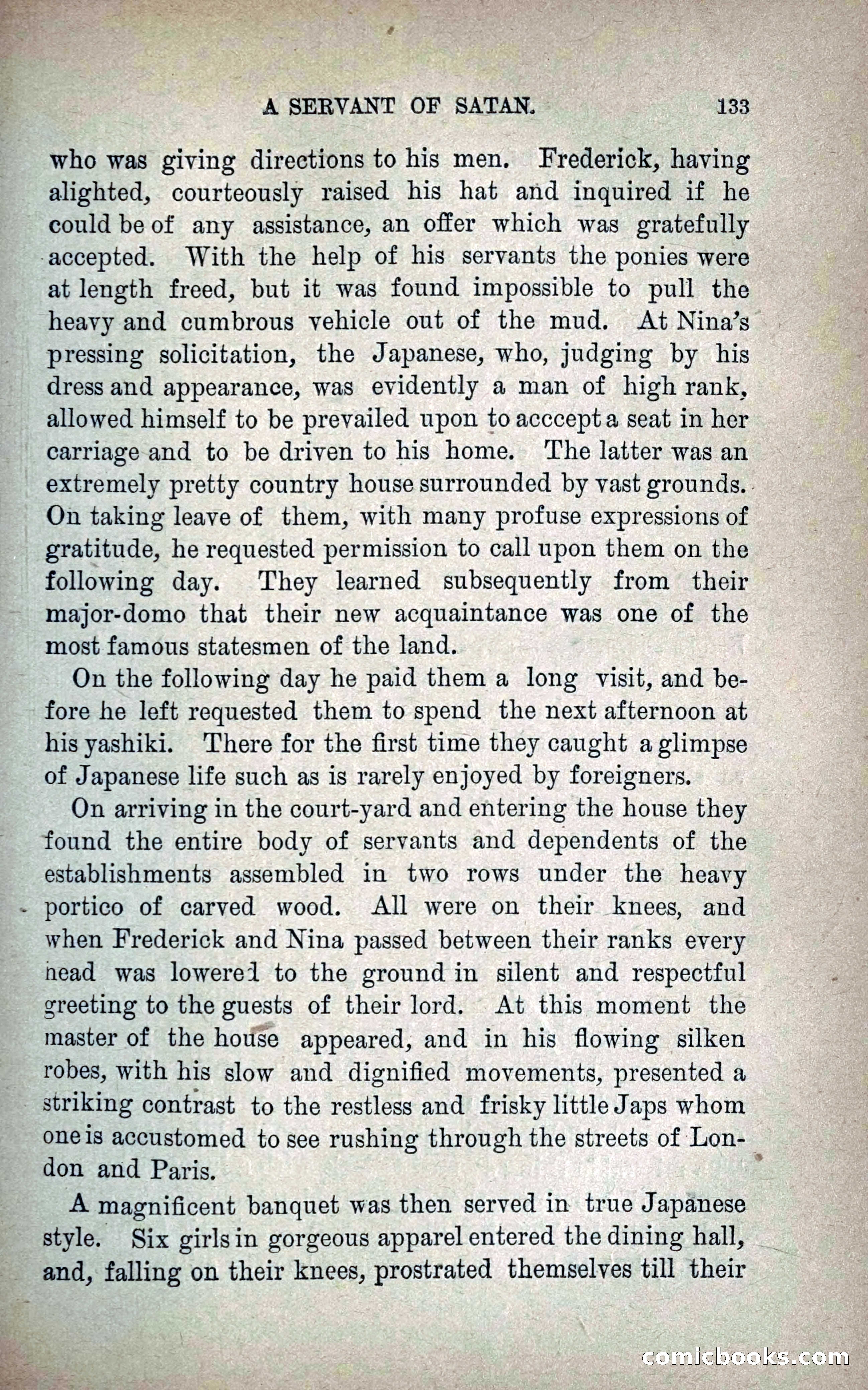 A Servant of Satan: Romantic Career of Prado the Assassin — page 141 of 218