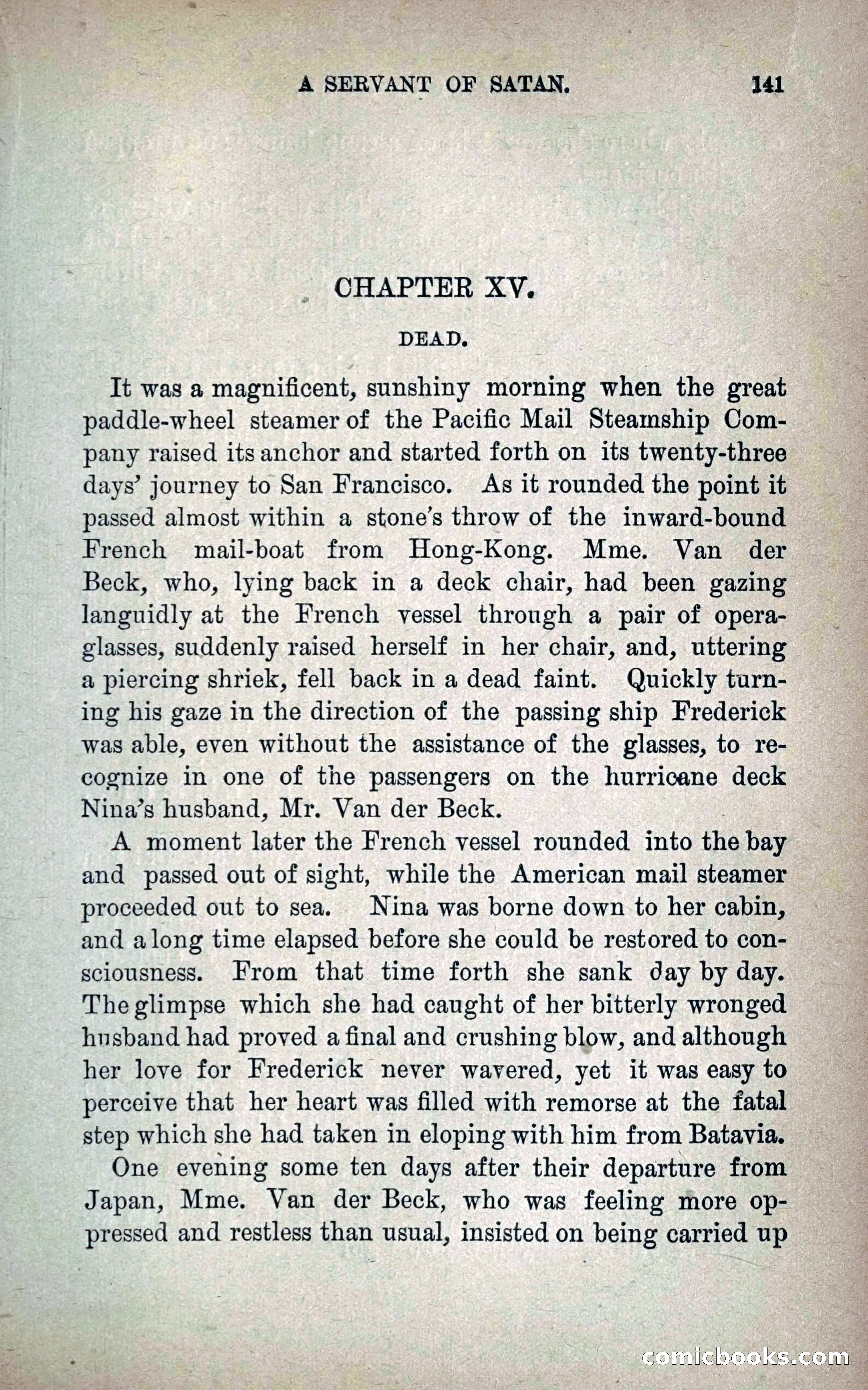 A Servant of Satan: Romantic Career of Prado the Assassin — page 149 of 218